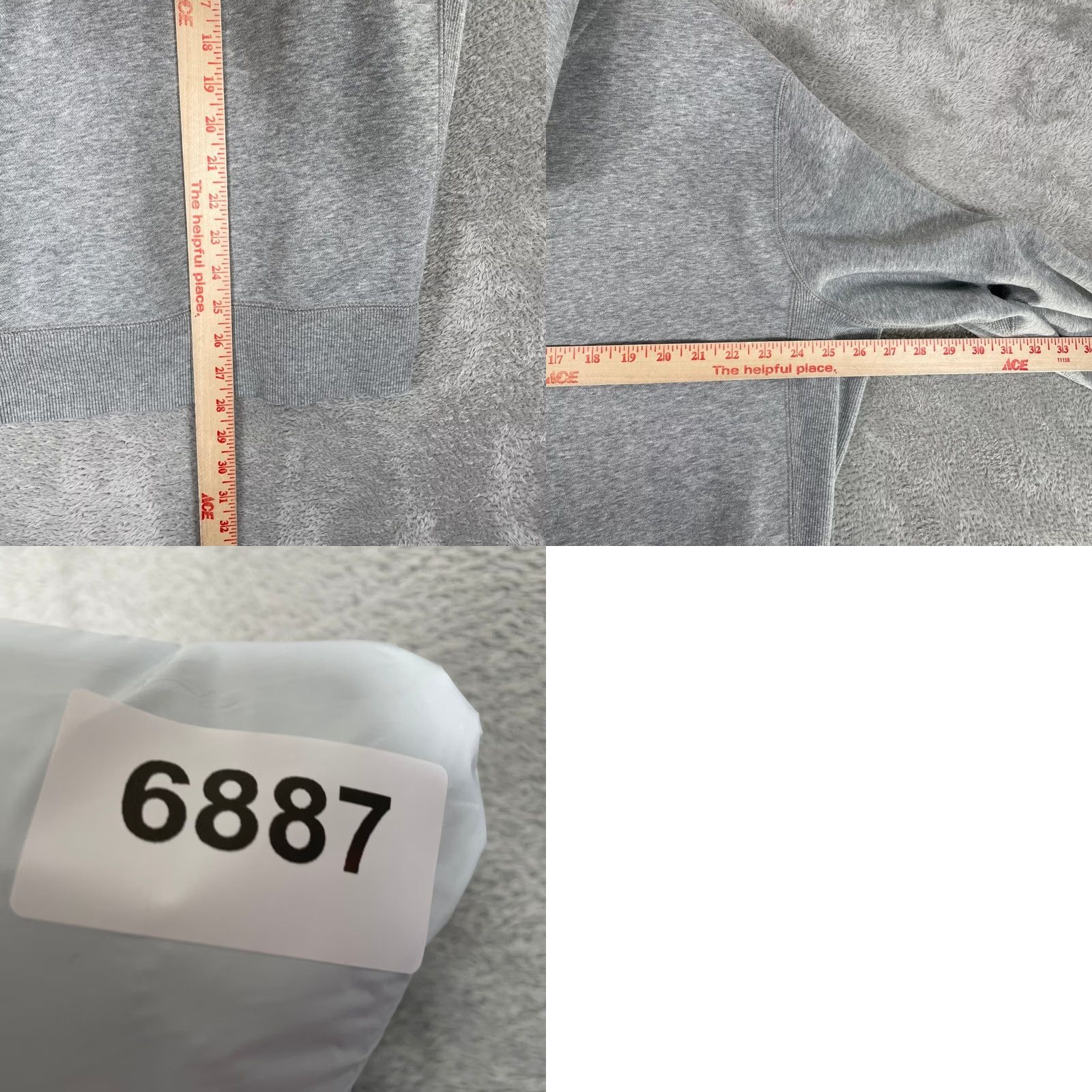 Nike VINTAGE Nike Hoodie Mens XL Gray Embroidered Swoosh Pullover Pocket Y2K Sportswear Size US XL / EU 56 / 4 - 8 Thumbnail