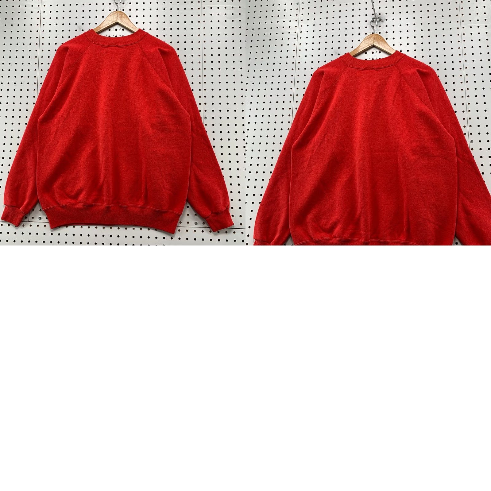 Hanes VINTAGE Ravina Music Sweatshirt Mens XL Red Fleece Crewneck Pullover Hanes 90s USA Size US XL / EU 56 / 4 - 9 Thumbnail