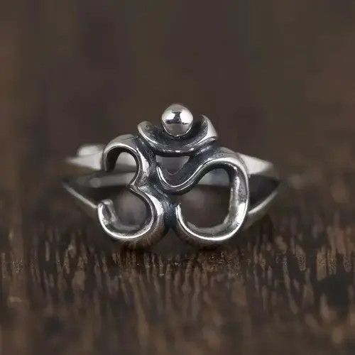Jewelry × Sterling Silver × Vintage S925 Sterling Silver Ring Adjustable Size ONE SIZE - 2 Thumbnail
