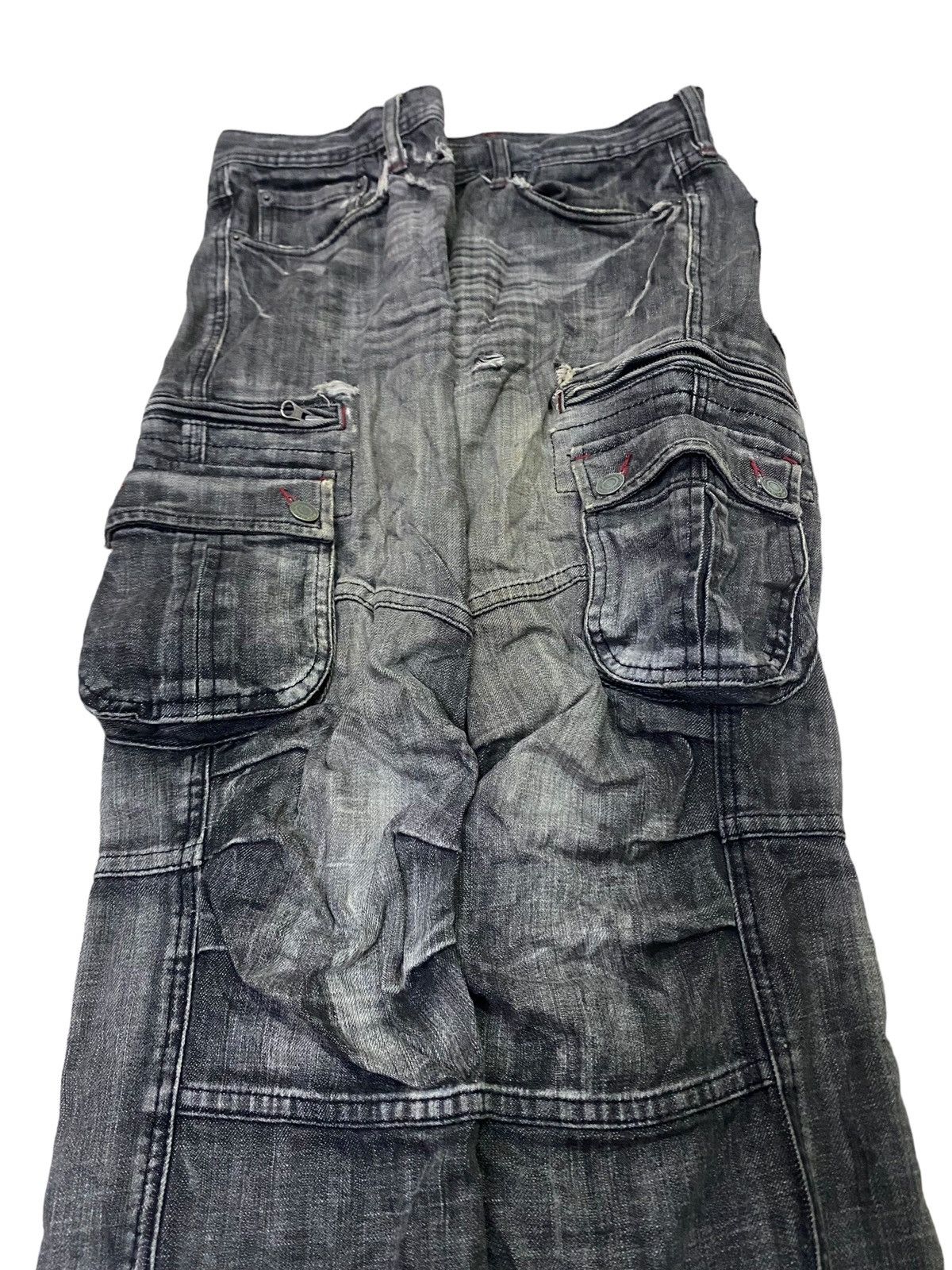 Hysteric Glamour 💥Vintage Japanese designer Edge Rupert Denim Cargo Pant Size US 32 / EU 48 - 2 Thumbnail