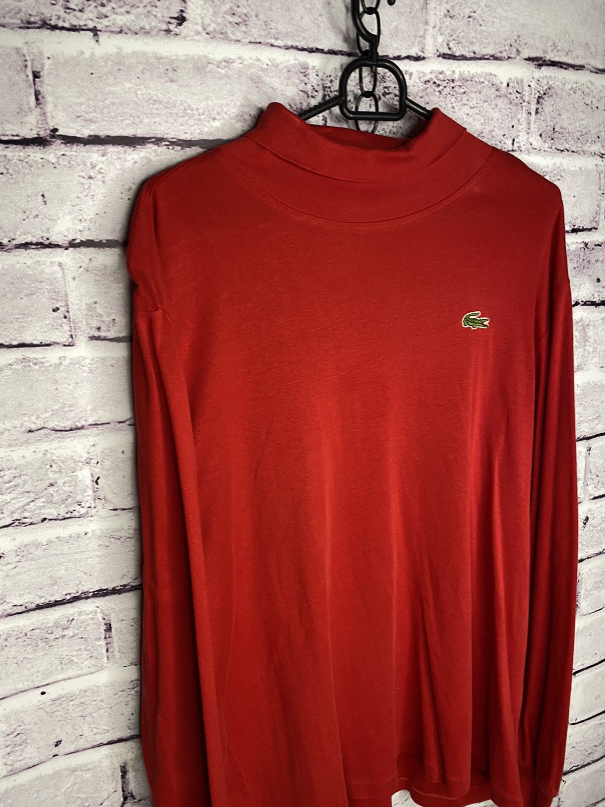 Lacoste MENS vintage Long sleeve Lacoste old money mini logo Size US L / EU 52-54 / 3 - 2 Thumbnail