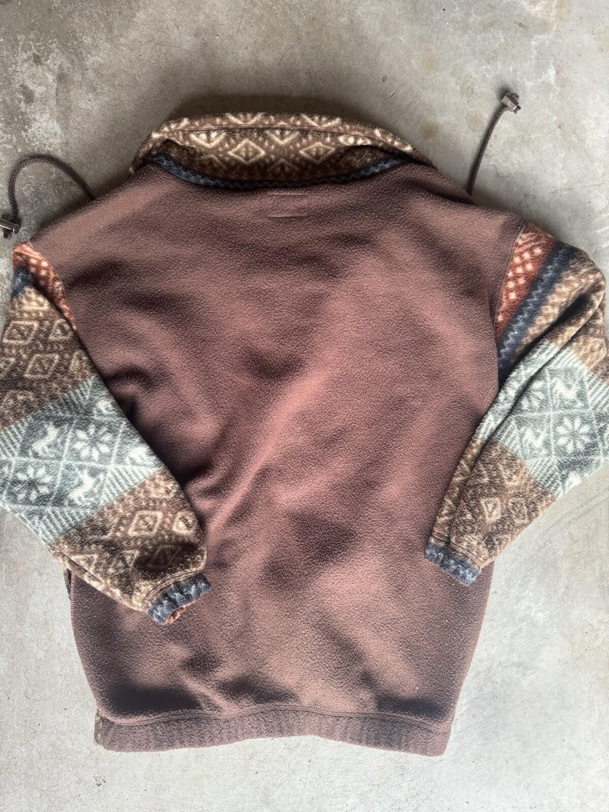 Bugle Boy Bugle Boy Company Blue Geometric Aztec Quarter Zip M Size US M / EU 48-50 / 2 - 4 Thumbnail