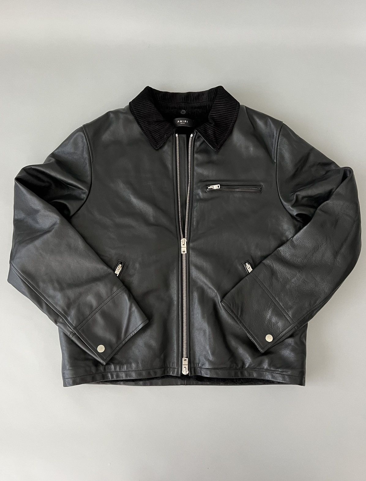 Amiri Amiri Leather Shearling Jacket Size US M / EU 48-50 / 2 - 1 Thumbnail