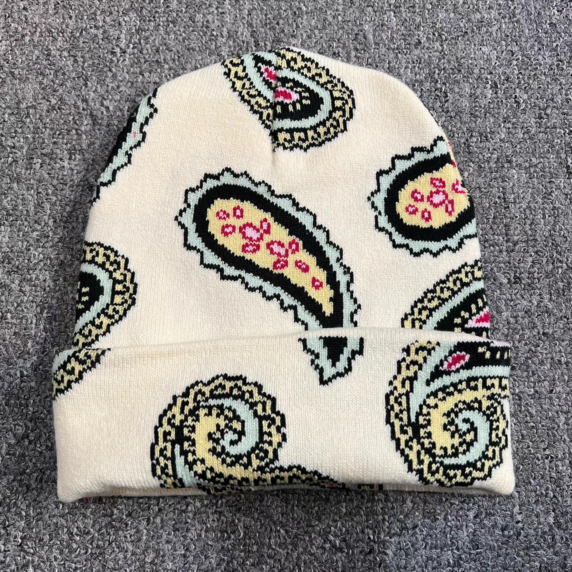 Obey OBEY Paisley Knit Beanie Q7 Size ONE SIZE - 6 Thumbnail