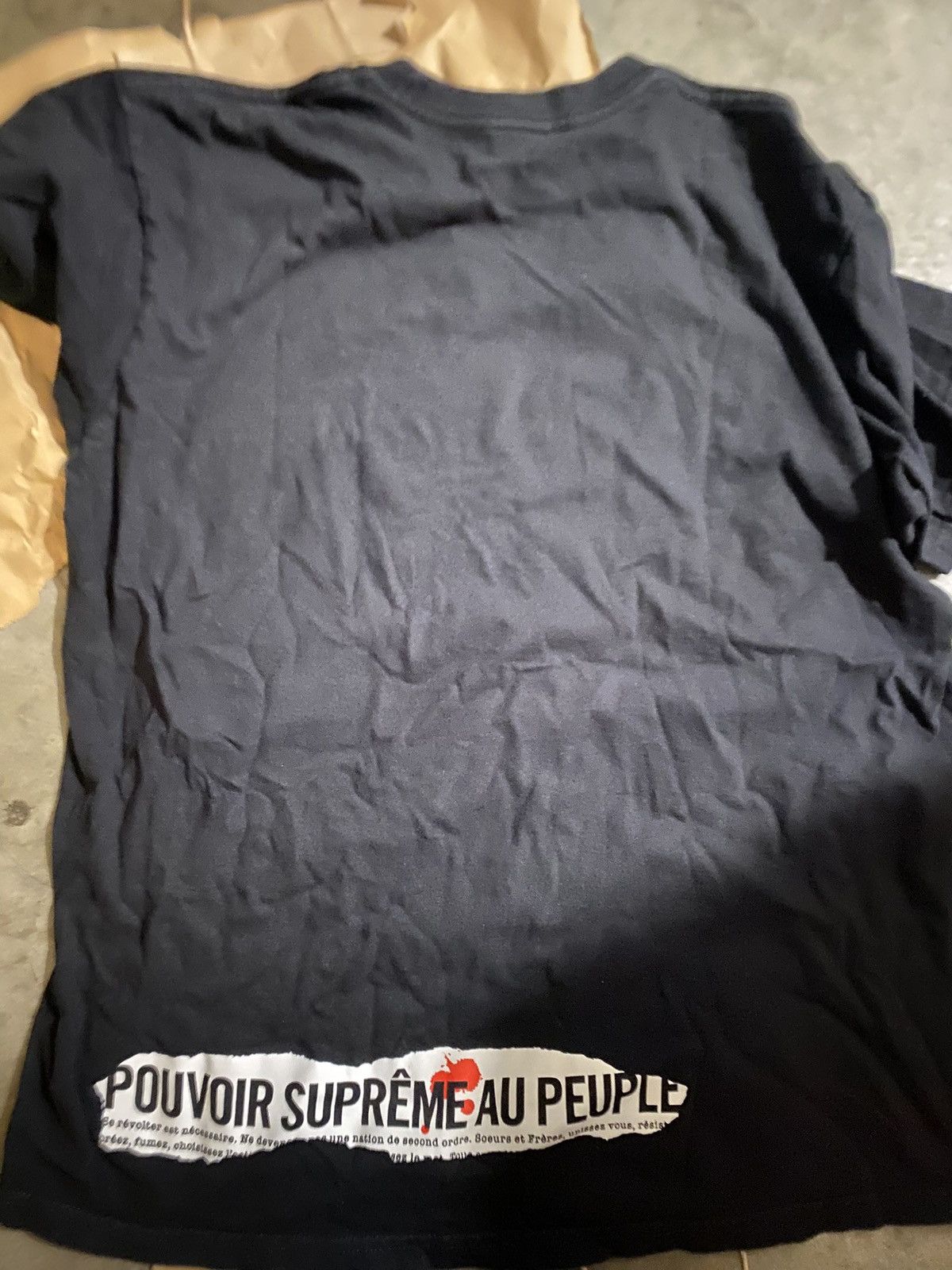 Supreme Supreme Headlines Tee Black Size US L / EU 52-54 / 3 - 2 Thumbnail