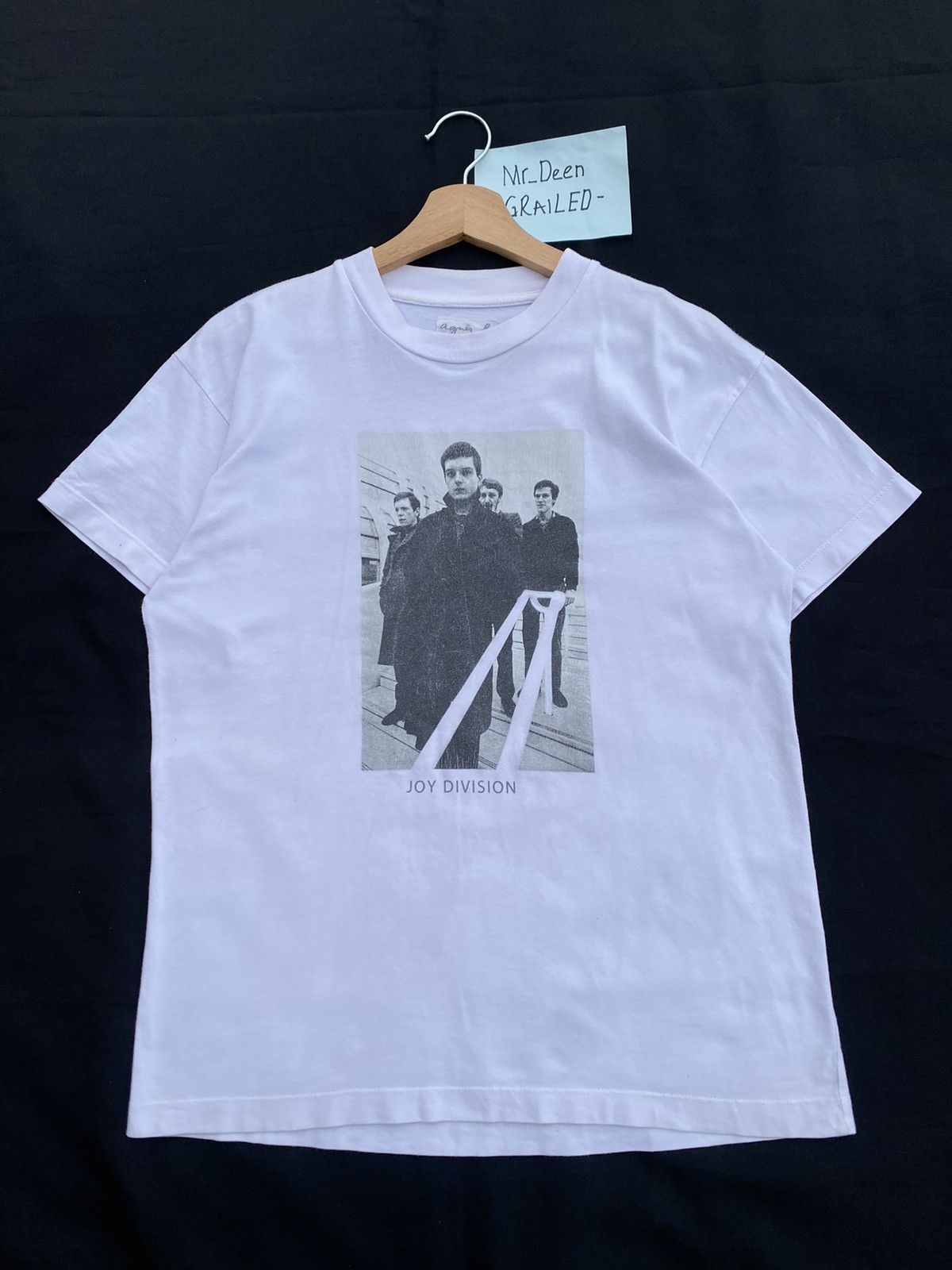 agnes b. Vintage Agnes B. x Joy Division Rare Printed Tshirt Size US L / EU 52-54 / 3 - 2 Thumbnail