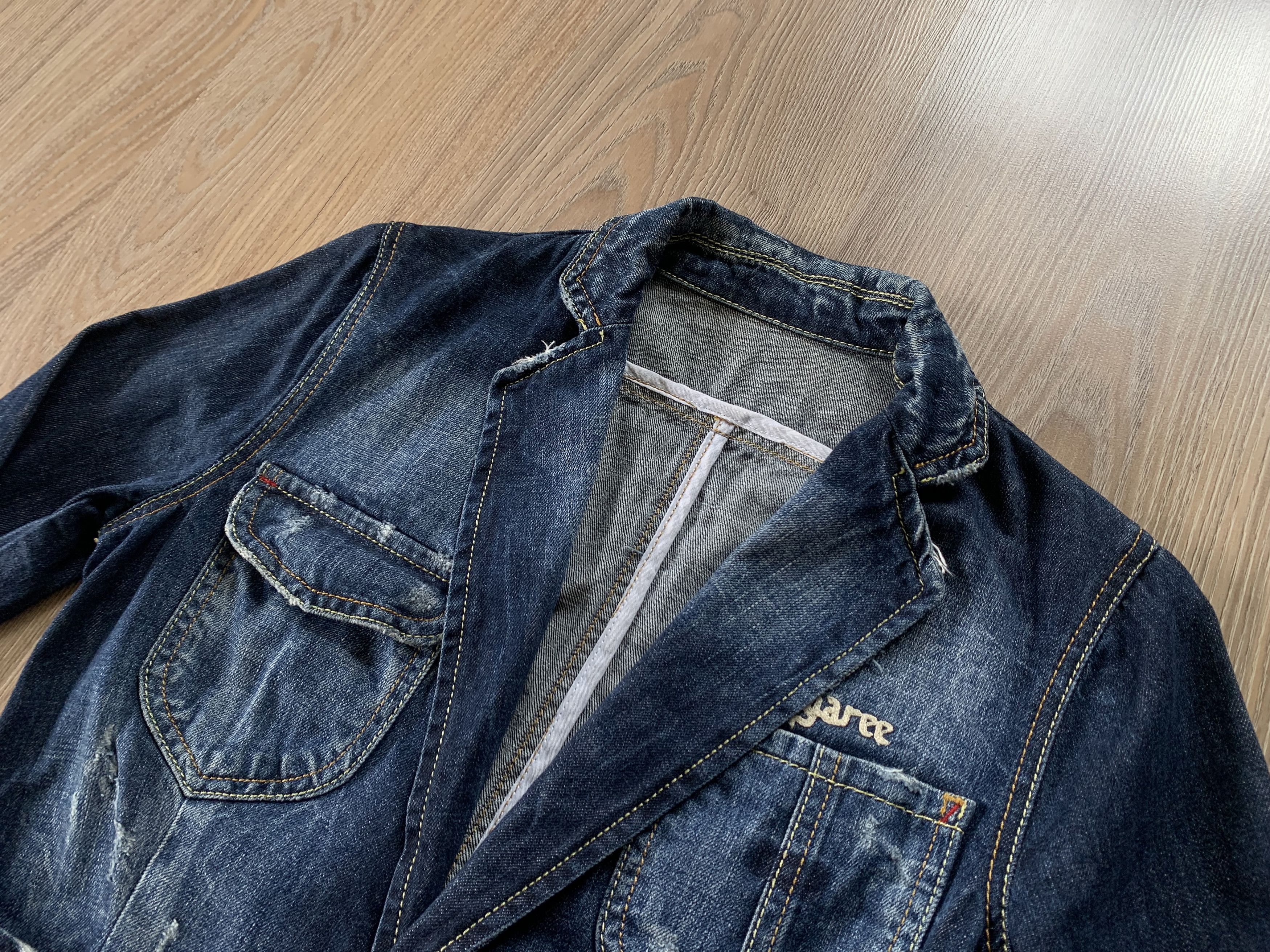 Dsquared2 Women's Dsquared Denim Jacket Size L / US 10 / IT 46 - 4 Thumbnail