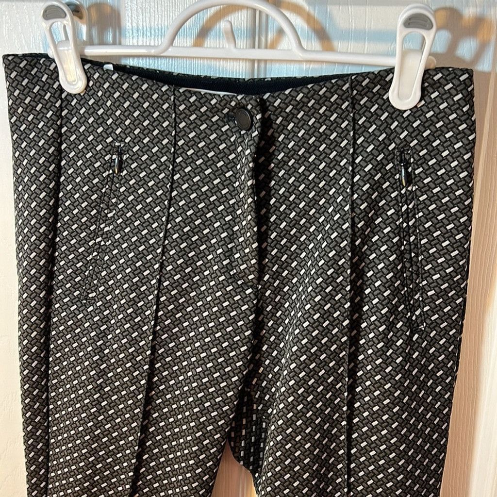 BRAX Size 0/25 brax feel good pattern pants Size 25" / US 0 / IT 36 - 2 Thumbnail