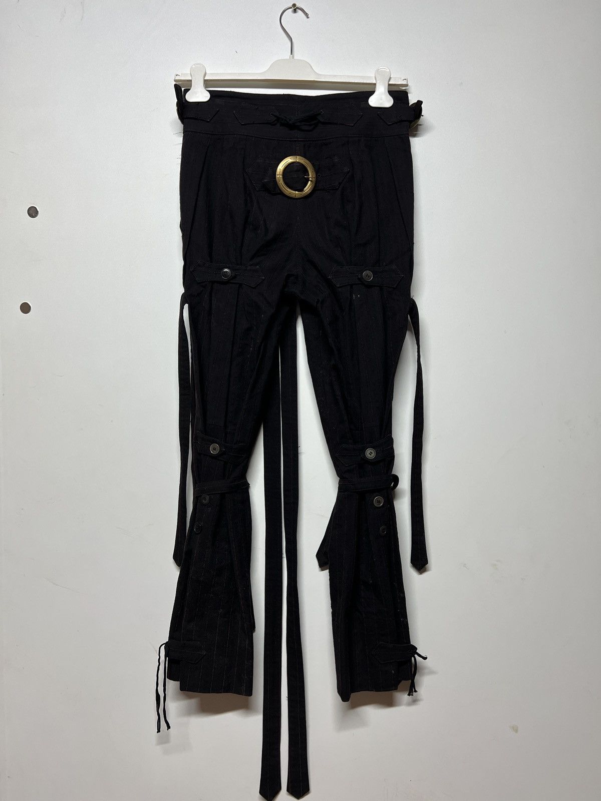 Number (N)ine 09SS Bondage Pants Size US 30 / EU 46 - 2 Thumbnail