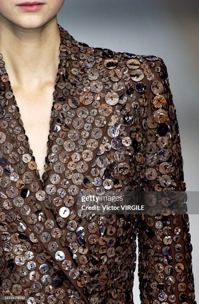 Jean Paul Gaultier S/S 2003 Black wool button embellished blazer Size S / US 4 / IT 40 - 2 Thumbnail