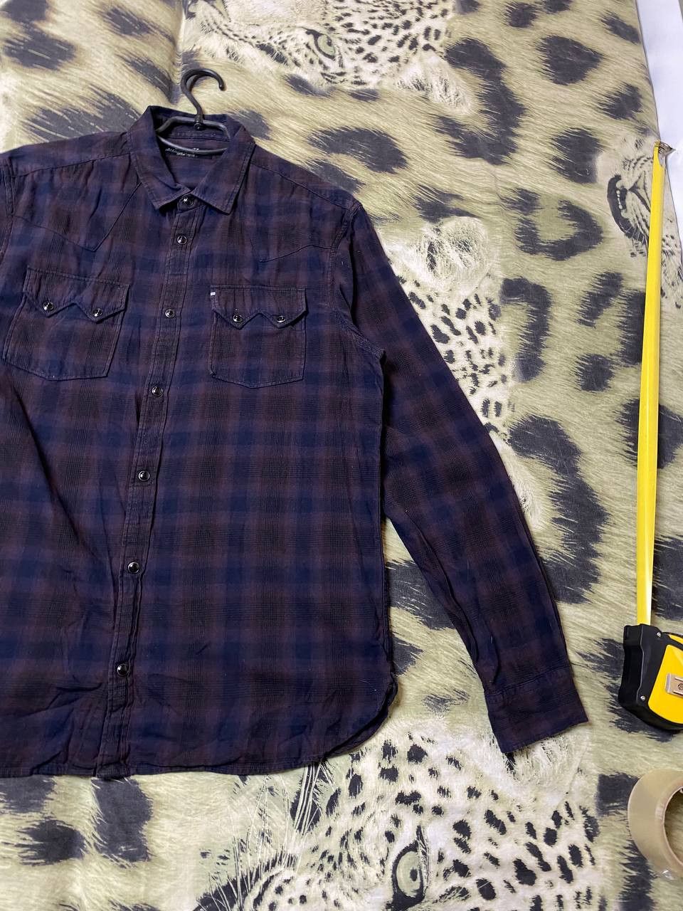 Allsaints Allsaints Shirt Button-up Long Sleeve Logo Size US L / EU 52-54 / 3 - 6 Thumbnail