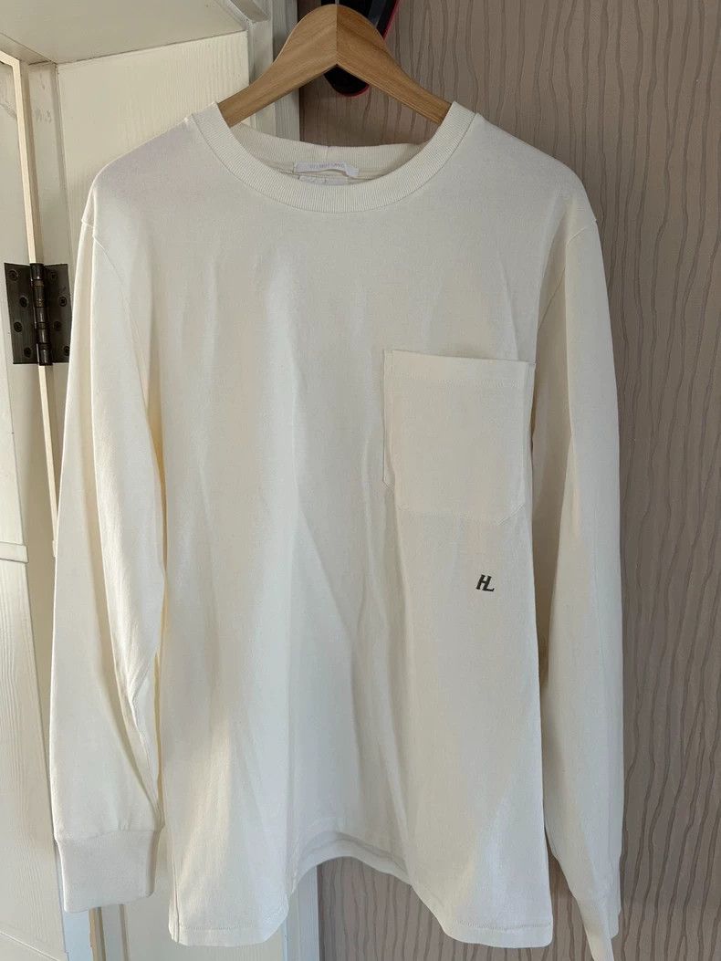 Helmut Lang HELMUT LANG Tie-on long-sleeved T-shirt Size L / US 10 / IT 46 - 1 Thumbnail