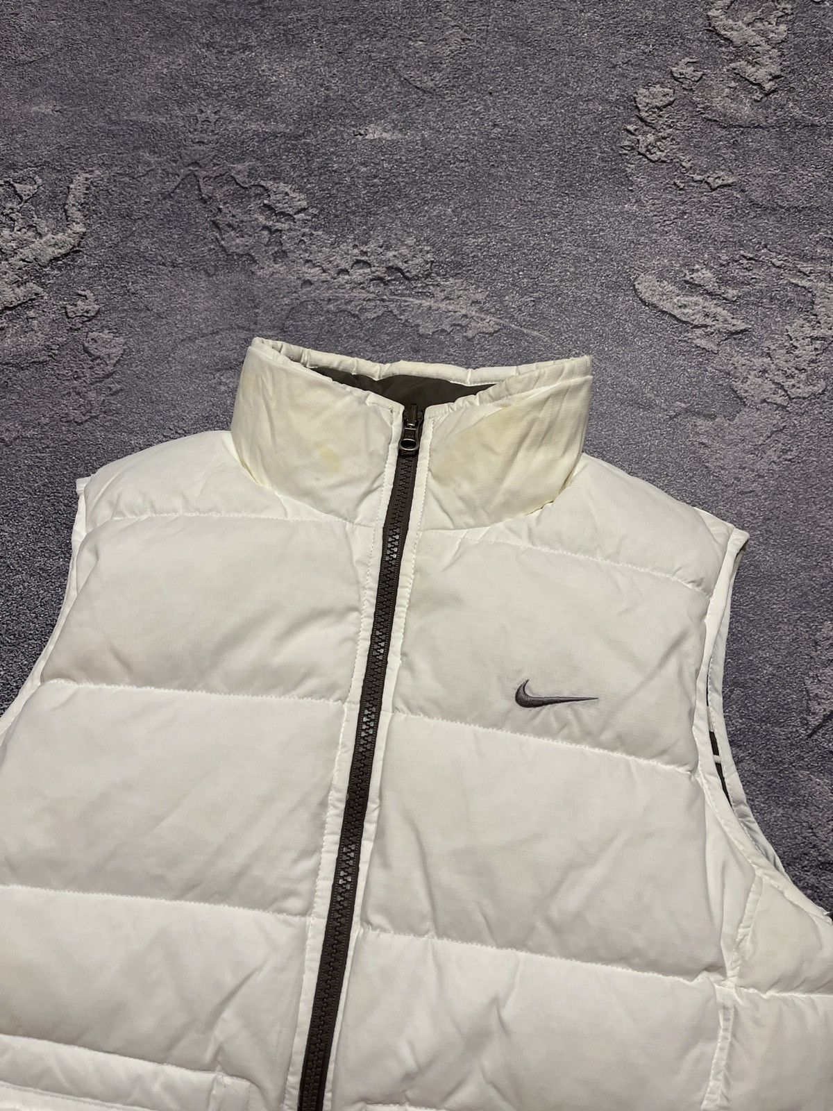 Nike × Vintage Nike Vintage Reversible Down Puffer Vest 90s Size M / US 6-8 / IT 42-44 - 8 Thumbnail