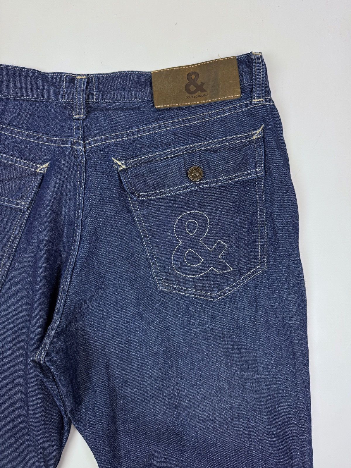 Dolce & Gabbana Y2K Vintage Dolce&Gabbana Denim Chino Style Women’s Pants Size 34" / US 12 / IT 48 - 14 Thumbnail