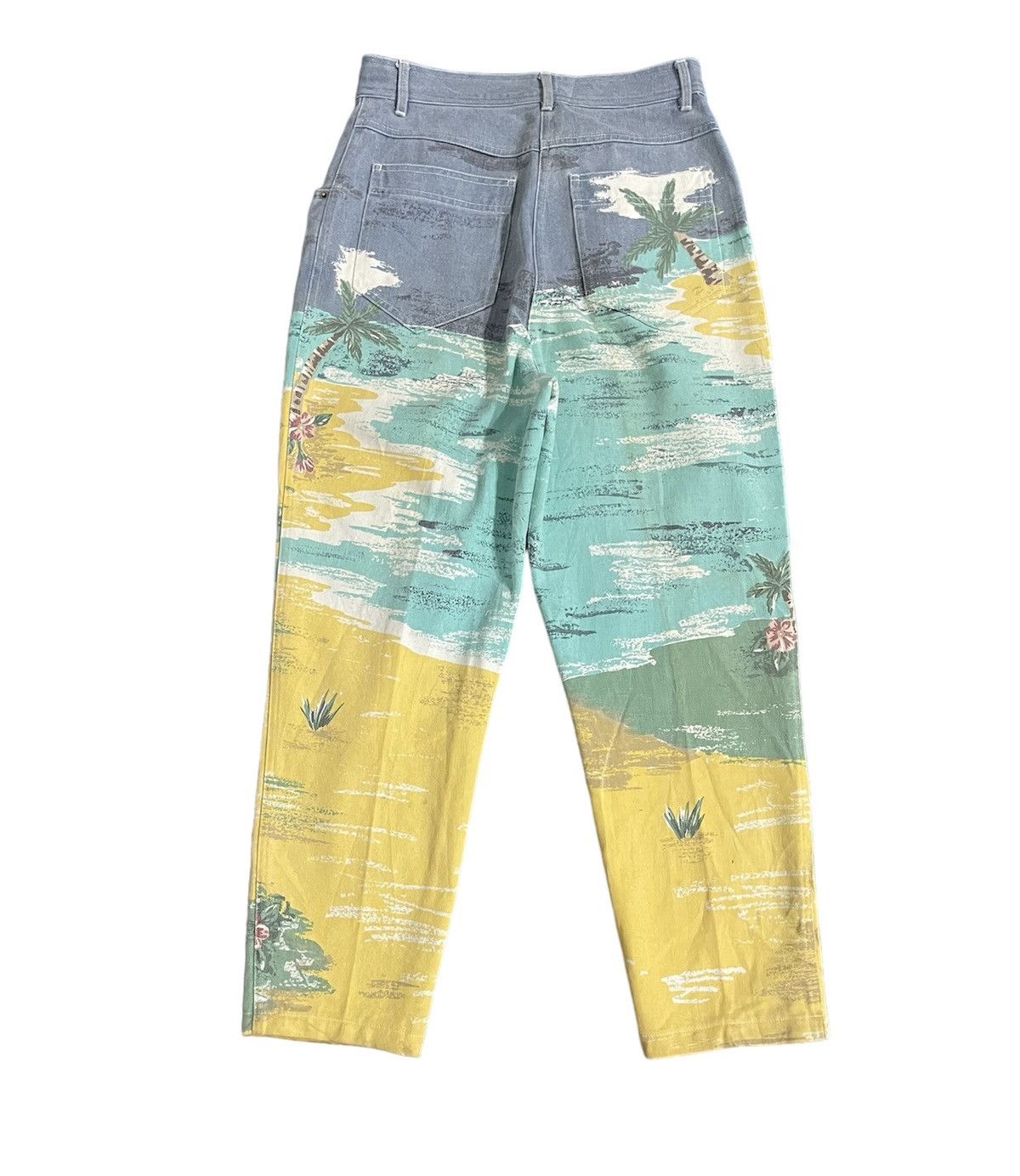 Japanese Brand × Vintage Vintage Together Jeans Print Island Size 28" / US 6 / IT 42 - 2 Thumbnail