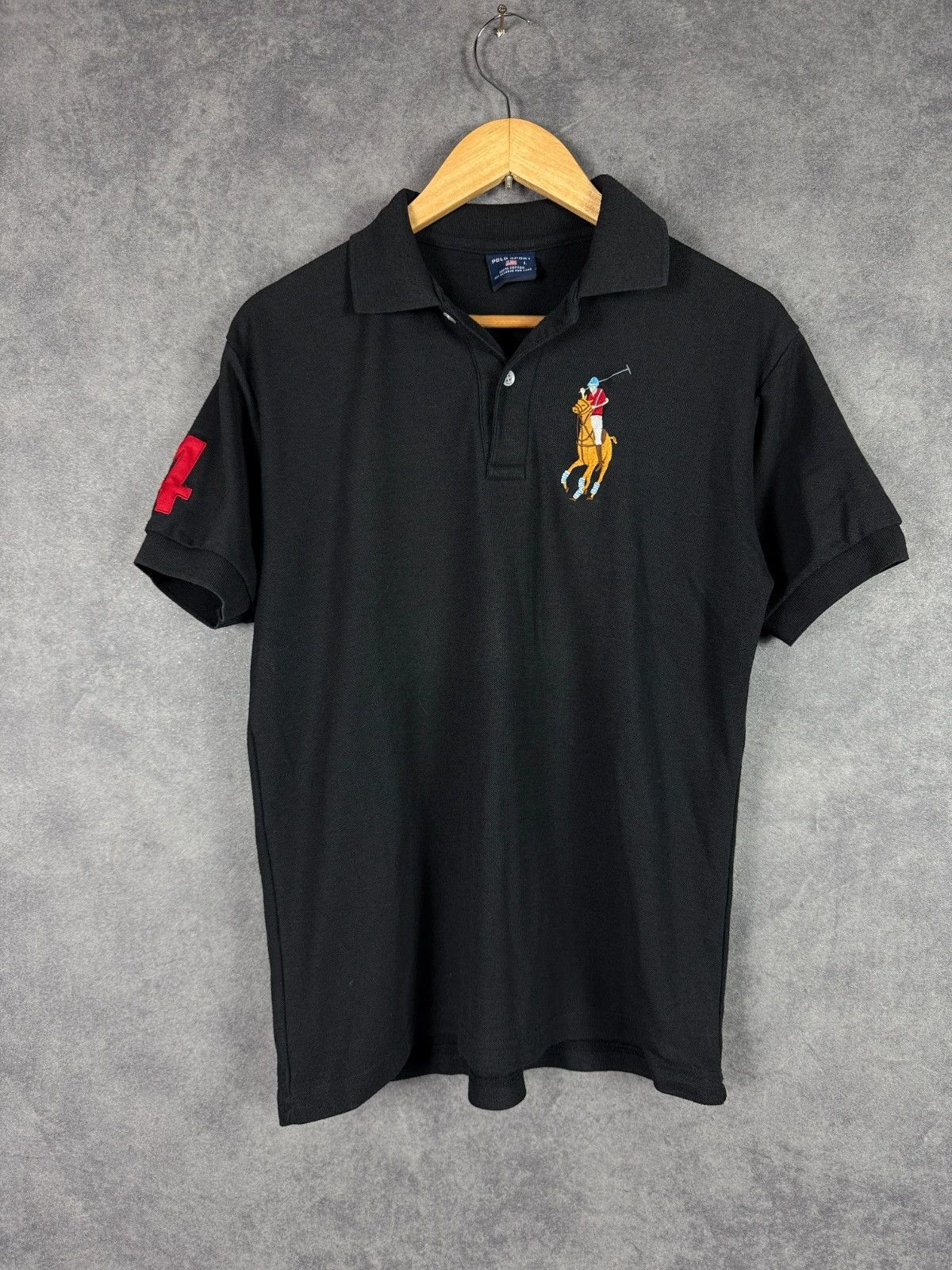 Polo Ralph Lauren Polo Ralph Lauren Sport T-Shirt Black Pony Logo Size US L / EU 52-54 / 3 - 1 Thumbnail