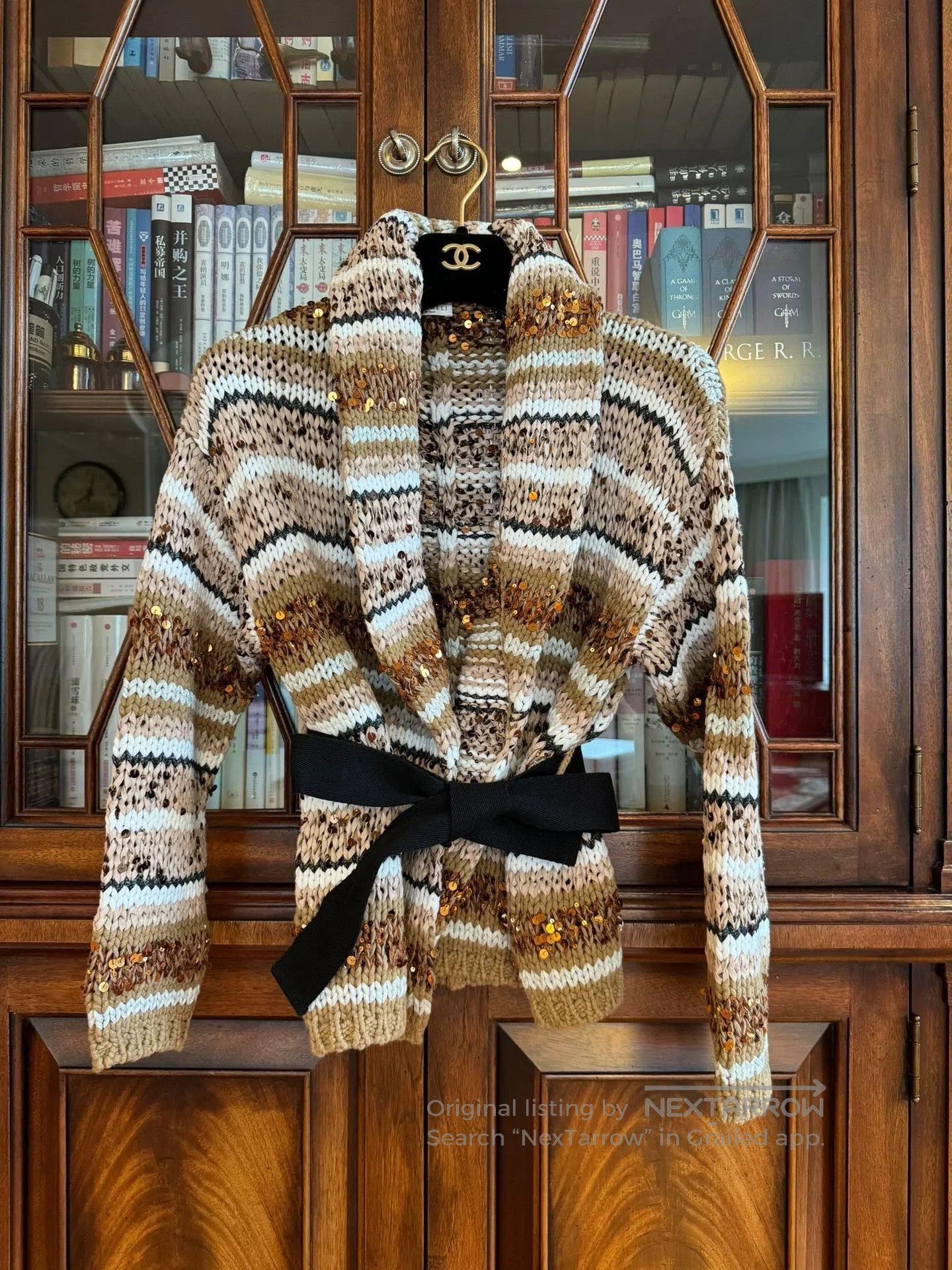 Brunello Cucinelli Brunello Cucinelli Sequin Short Cardigan . Size US XS / EU 42 / 0 - 1 Thumbnail