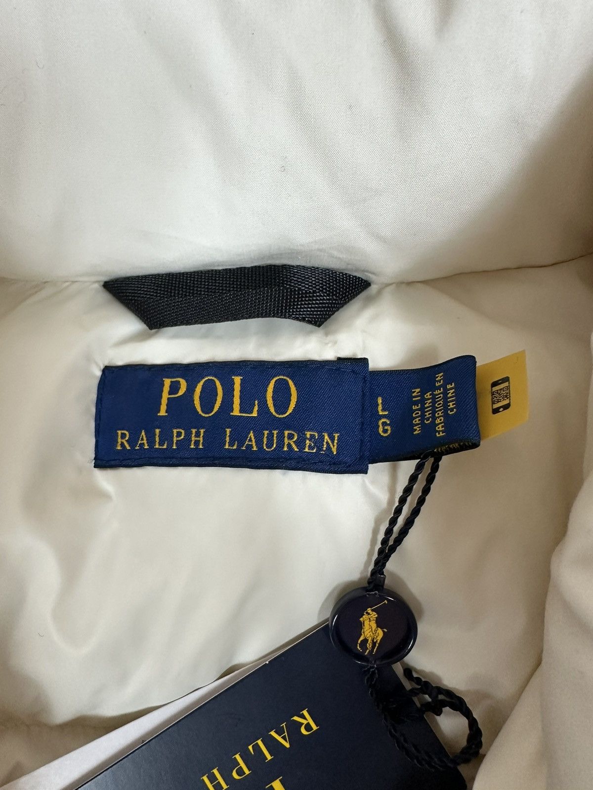 Designer × Japanese Brand × Polo Ralph Lauren Polo Ralph Lauren puffer Down jacket New with Tag Size L / US 10 / IT 46 - 4 Thumbnail
