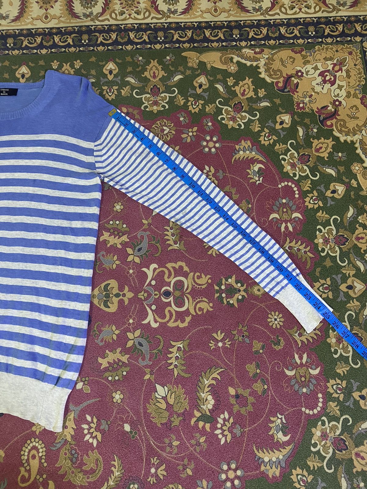 CABANE de ZUCCa Zucca By Issey Miyake Striped Long Sleeve Sweater Size US S / EU 44-46 / 1 - 7 Thumbnail