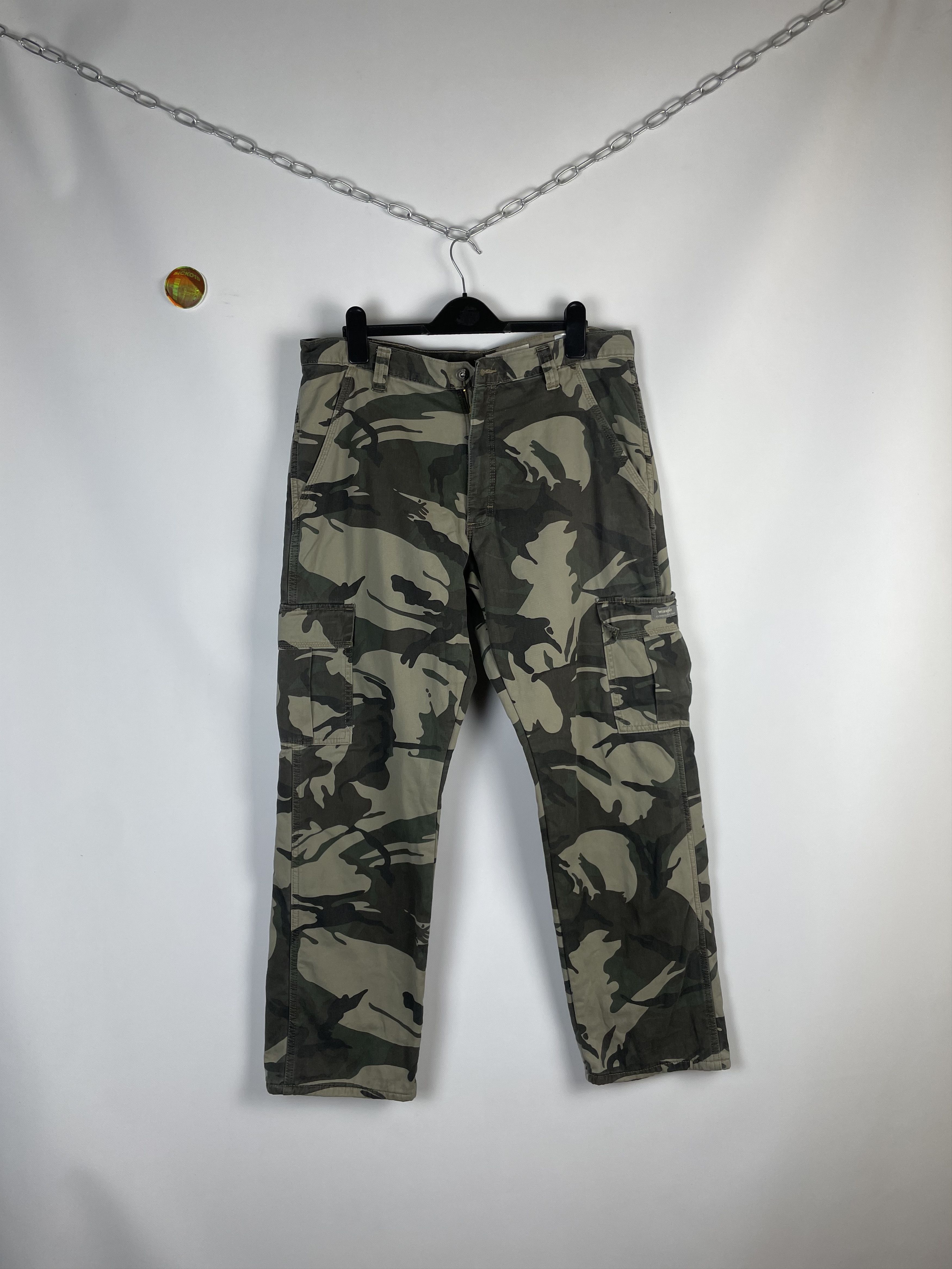 Vintage Vintage Wrangler Cargo Pants Military Baggy Fit y2k Size US 34 / EU 50 - 5 Thumbnail