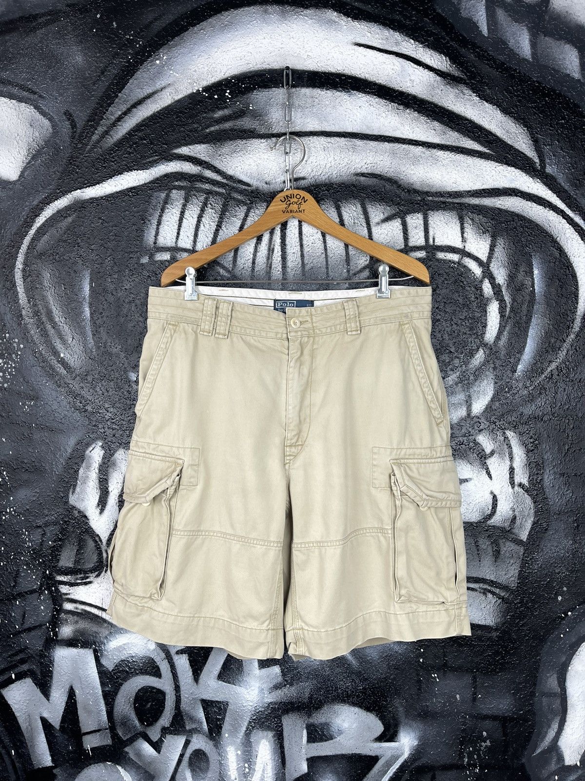 Polo Ralph Lauren × Vintage Polo Ralph Lauren Vintage Cargo Shorts Men’s Size 34 Size US 35 - 2 Thumbnail