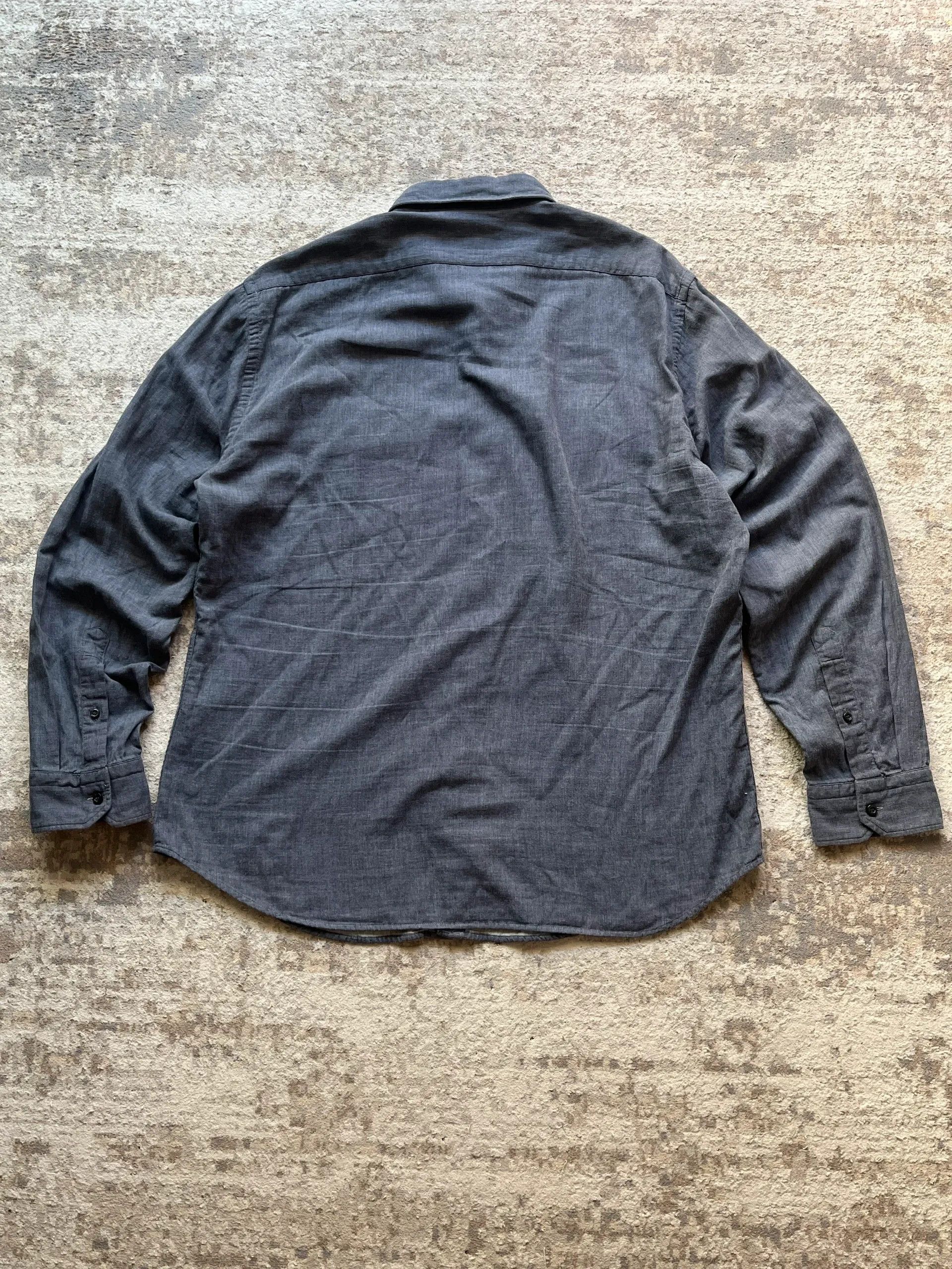 Burberry Burberry London Sz XL Shirts Grey Size US XL / EU 56 / 4 - 8 Thumbnail