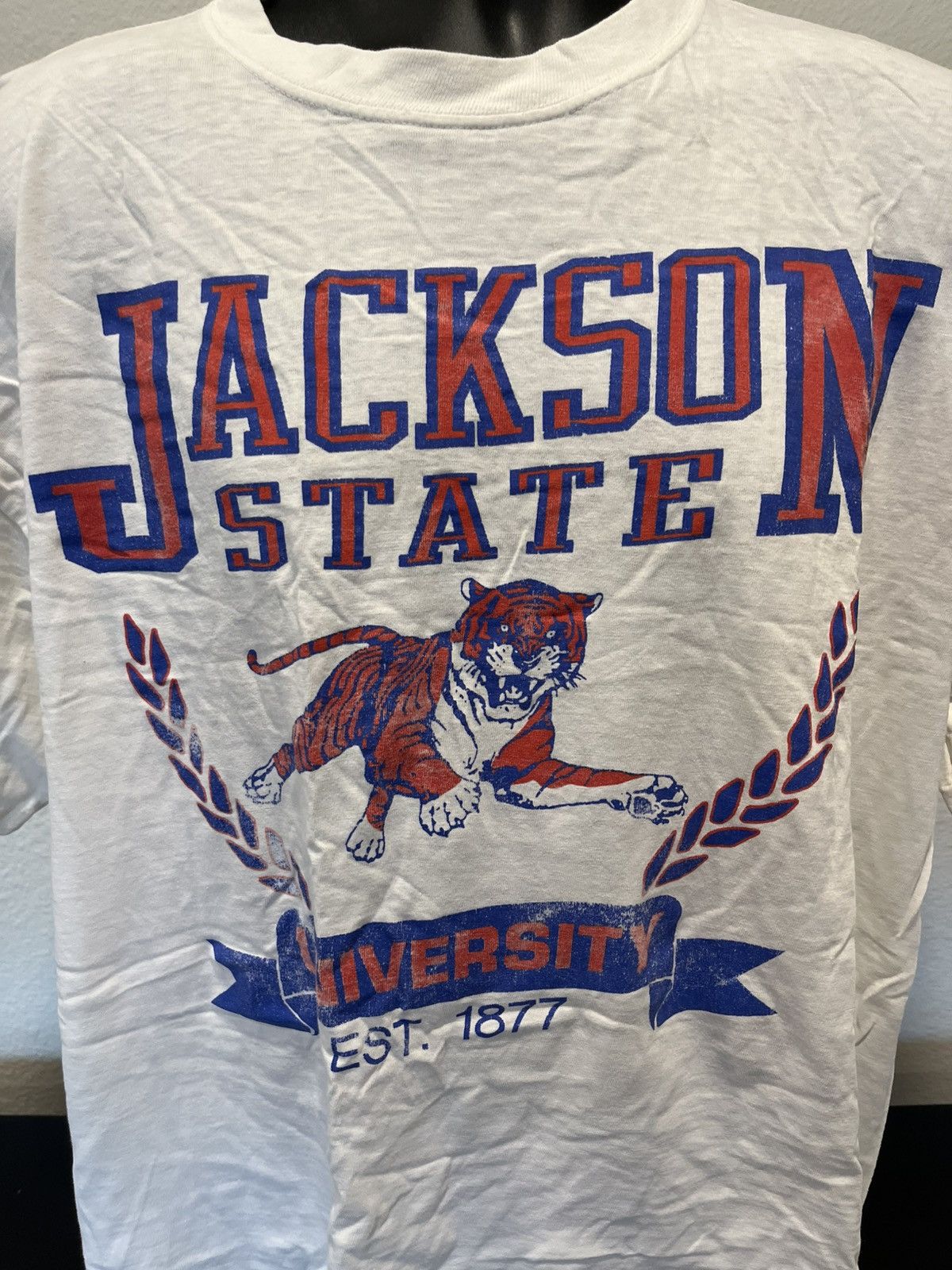 NCAA × Vintage Jackson state tigers shirt vintage 90s Size US XL / EU 56 / 4 - 3 Thumbnail