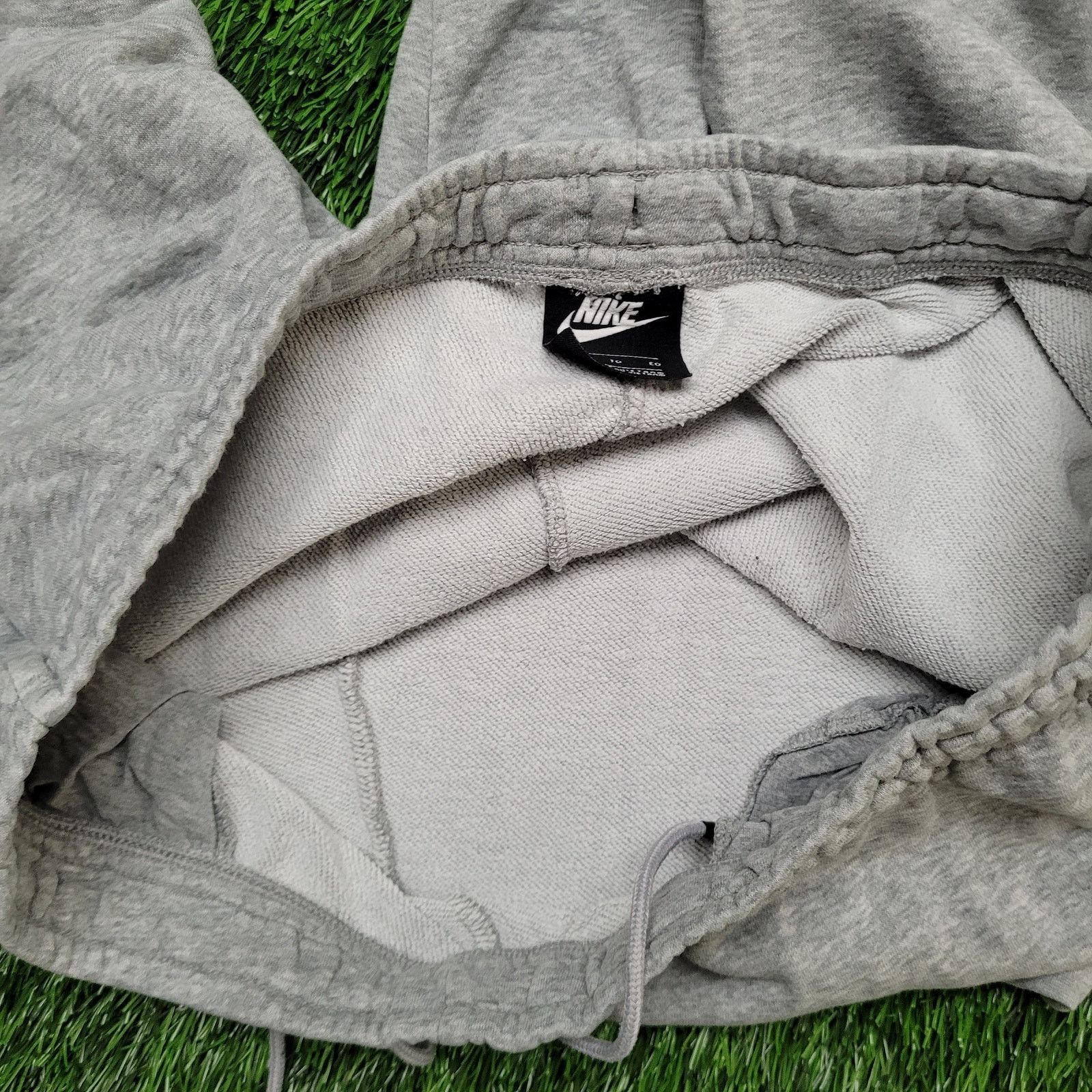 Nike Nike Swoosh Logo Jogger Sweatpants XL Heather Grey Tapered Size US 35 - 4 Thumbnail