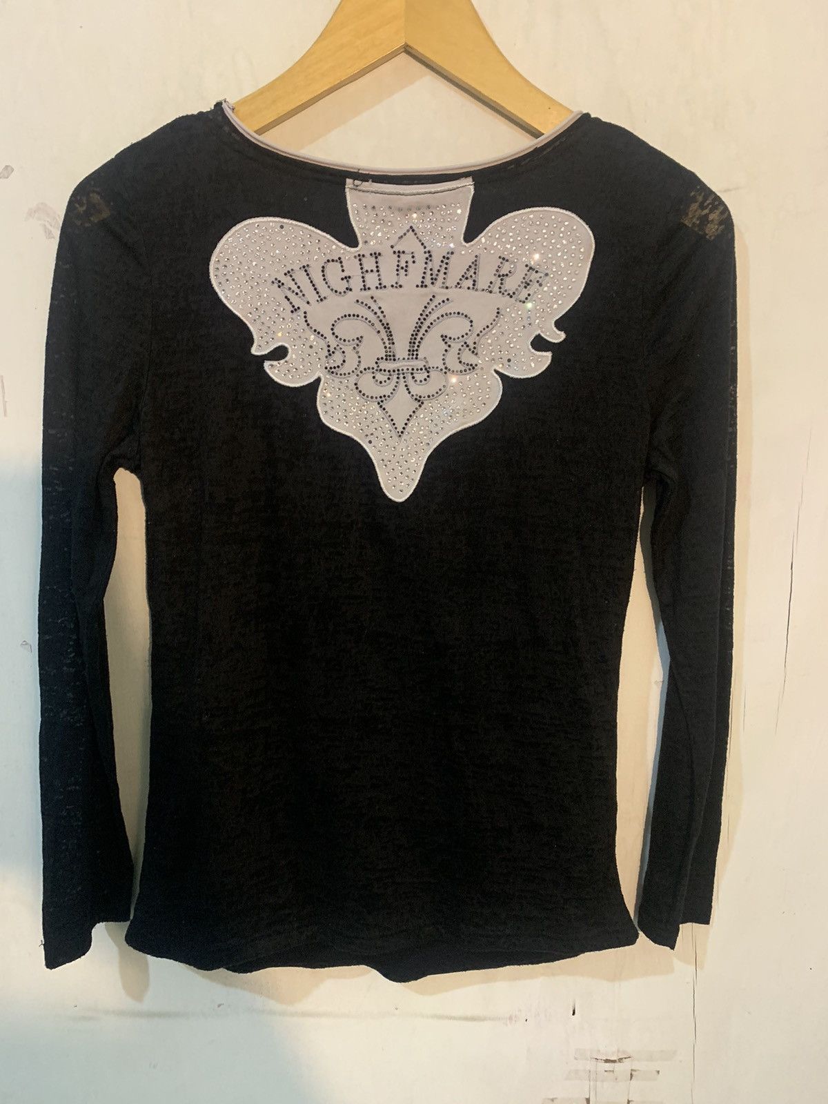 Hysteric Glamour × If Six Was Nine × Le Grande Bleu (L.G.B.) Japanese poem long sleeve Gothic style Size US S / EU 44-46 / 1 - 5 Thumbnail