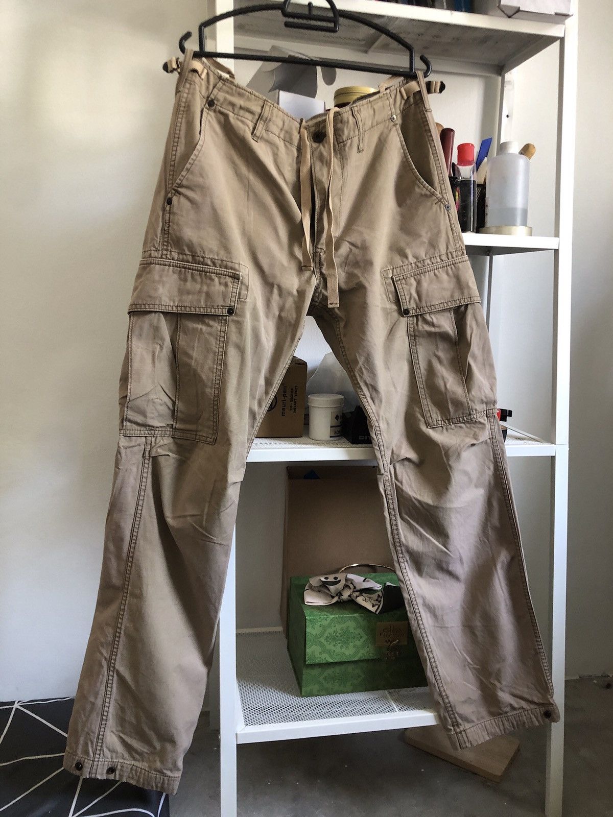 Vintage STEAL🔥 VTG Cargo Pant Polo Ralph Lauren Size US 32 / EU 48 - 2 Thumbnail