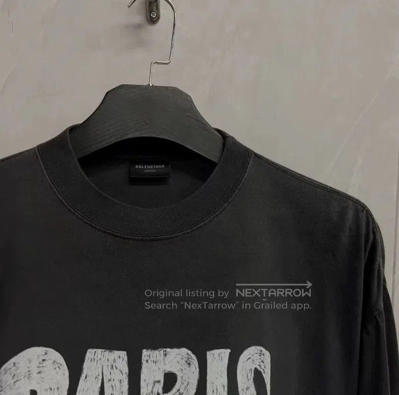 Balenciaga Balenciaga Front Back Logo Long Sleeve. Size US L / EU 52-54 / 3 - 2 Thumbnail
