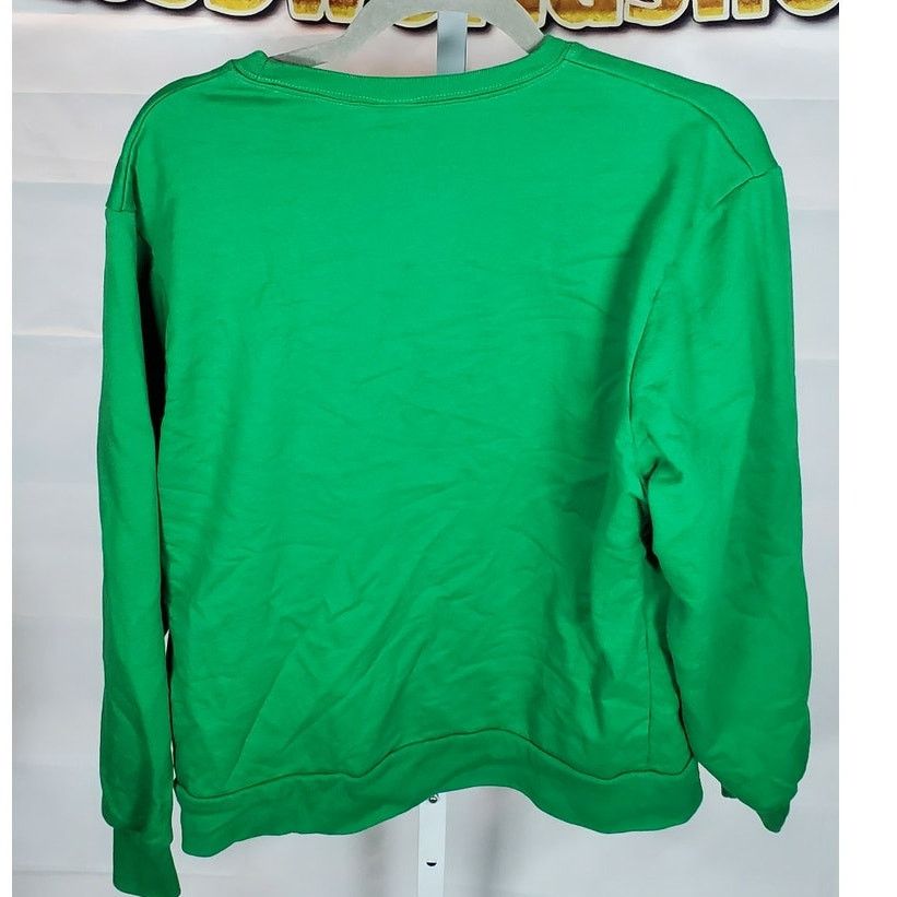 Other Green Ugly Christmas Sweater Dogs Cats Graphic Bells Large Size L / US 10 / IT 46 - 2 Thumbnail