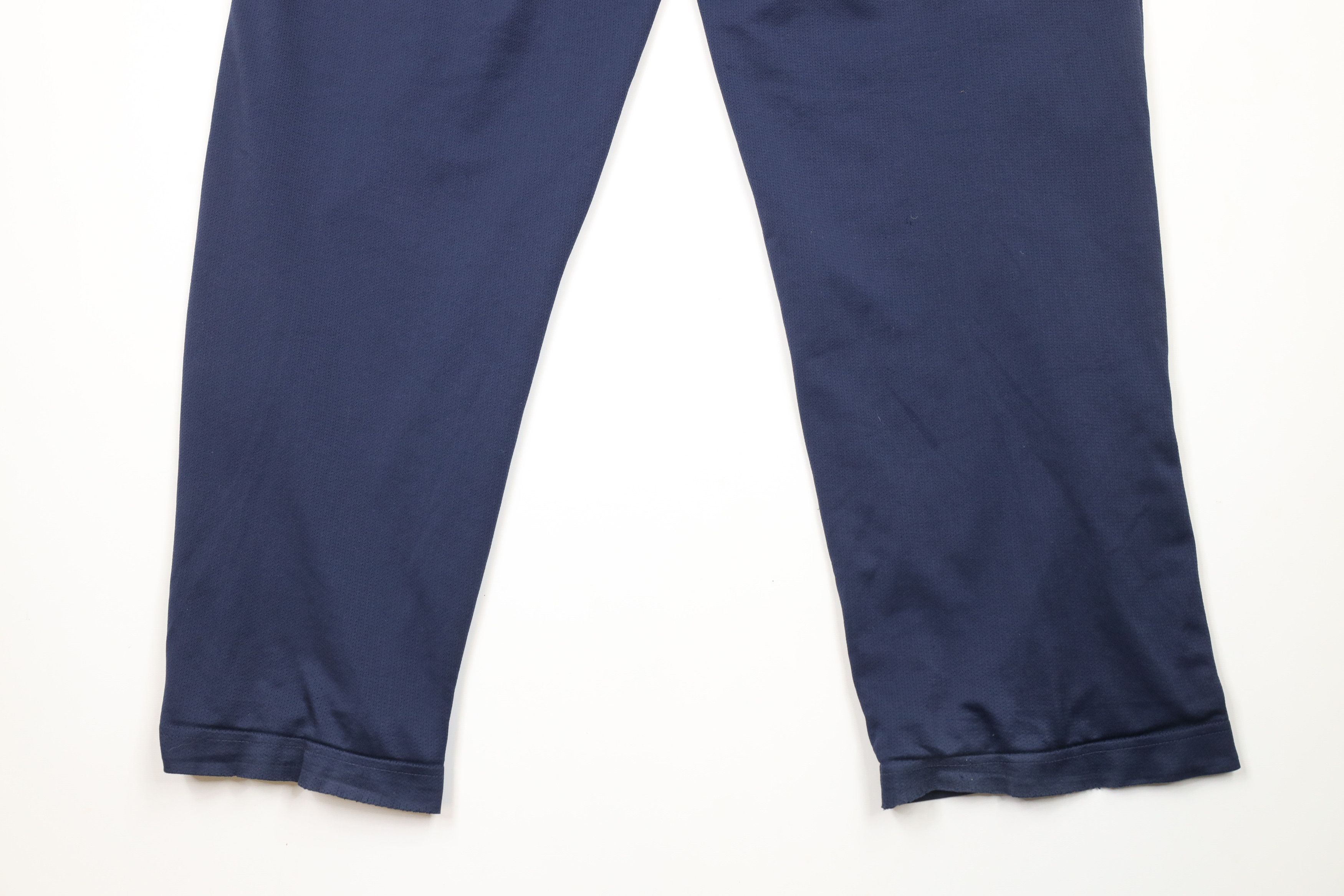Nike Vintage Nike Basketball Wide Leg Sweatpants Pants Blue Size US 36 / EU 52 - 13 Thumbnail