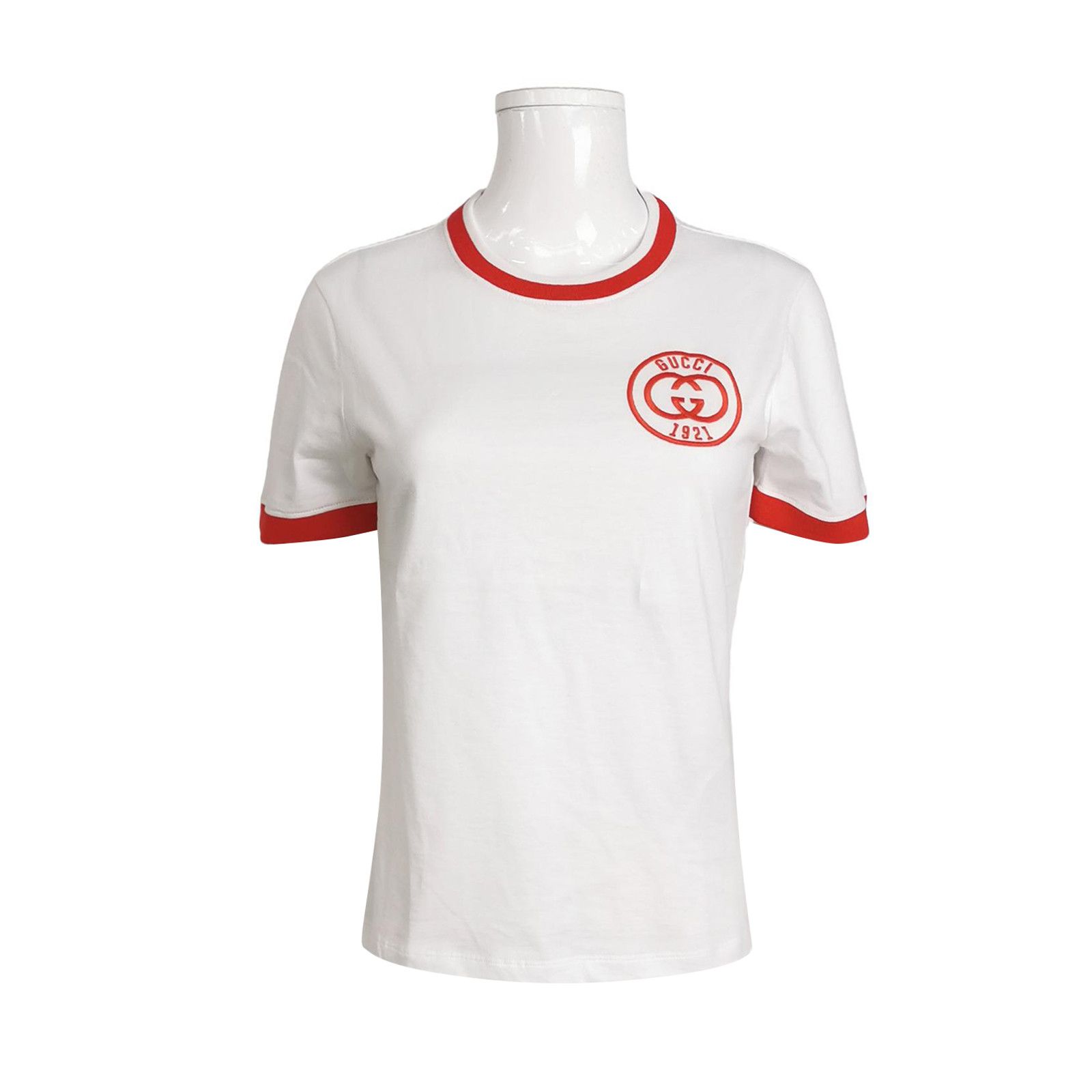 Gucci Gucci Interlocking G Ringer T-Shirt Size S Size US S / EU 44-46 / 1 - 1 Thumbnail