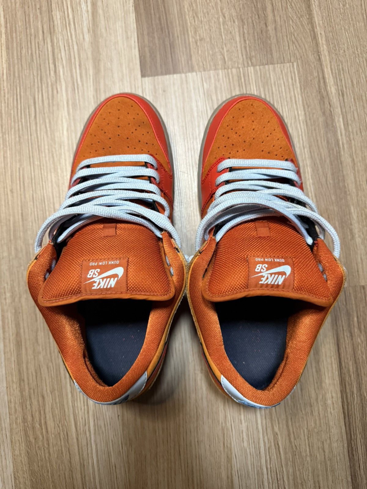 Nike SB Nike Dunk Low Pro SB Fire & Ice Gamma Orange- Size 11.5 Size US 11.5 / EU 44-45 - 3 Thumbnail