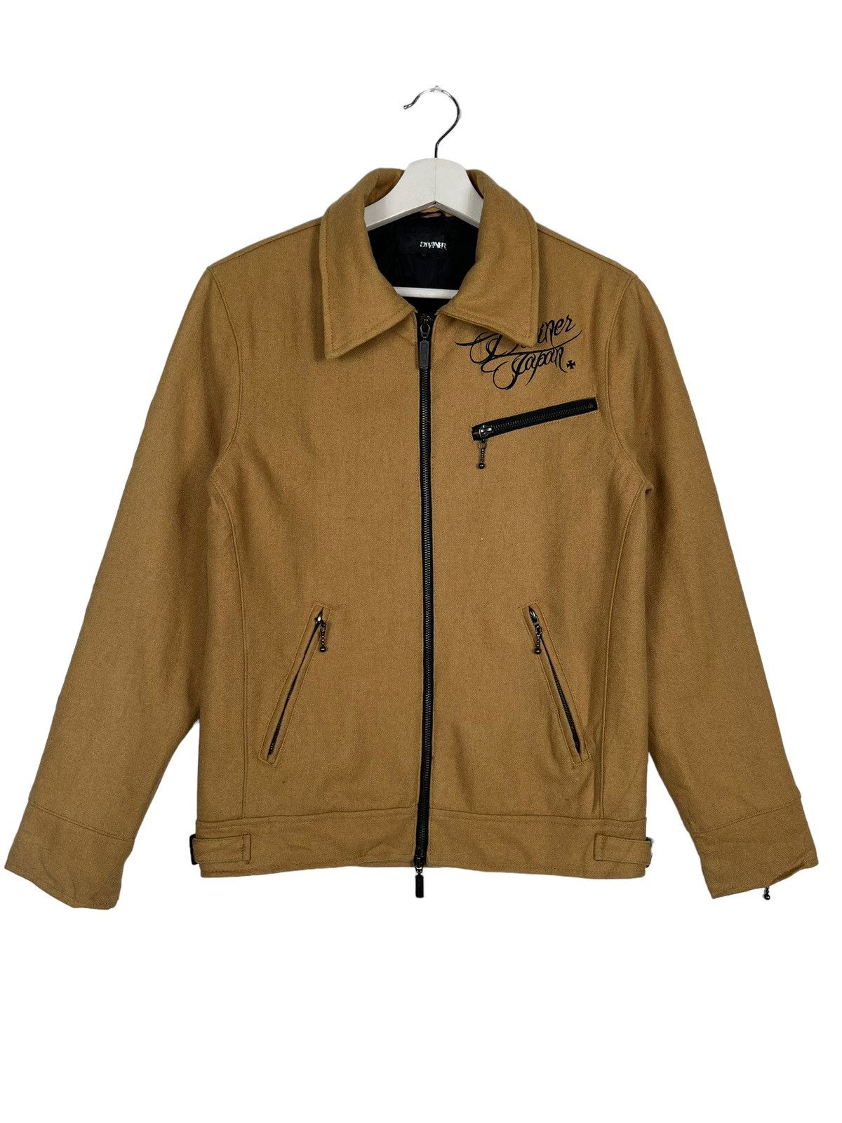 Japanese Brand 🔥 DIVINER JAPAN RECKLESS LIFE RIDER MOTO JACKET Size US S / EU 44-46 / 1 - 3 Thumbnail