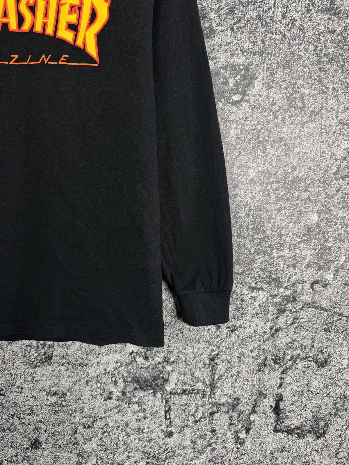Thrasher THRASHER Skateboard Magazine Long Sleeve T-Shirt Flame Logo Size US S / EU 44-46 / 1 - 5 Thumbnail
