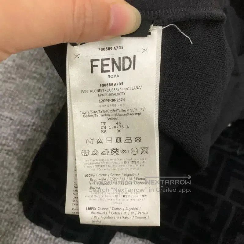 Fendi Fendi Black Cotton Women's Shorts . Size 41" - 5 Thumbnail