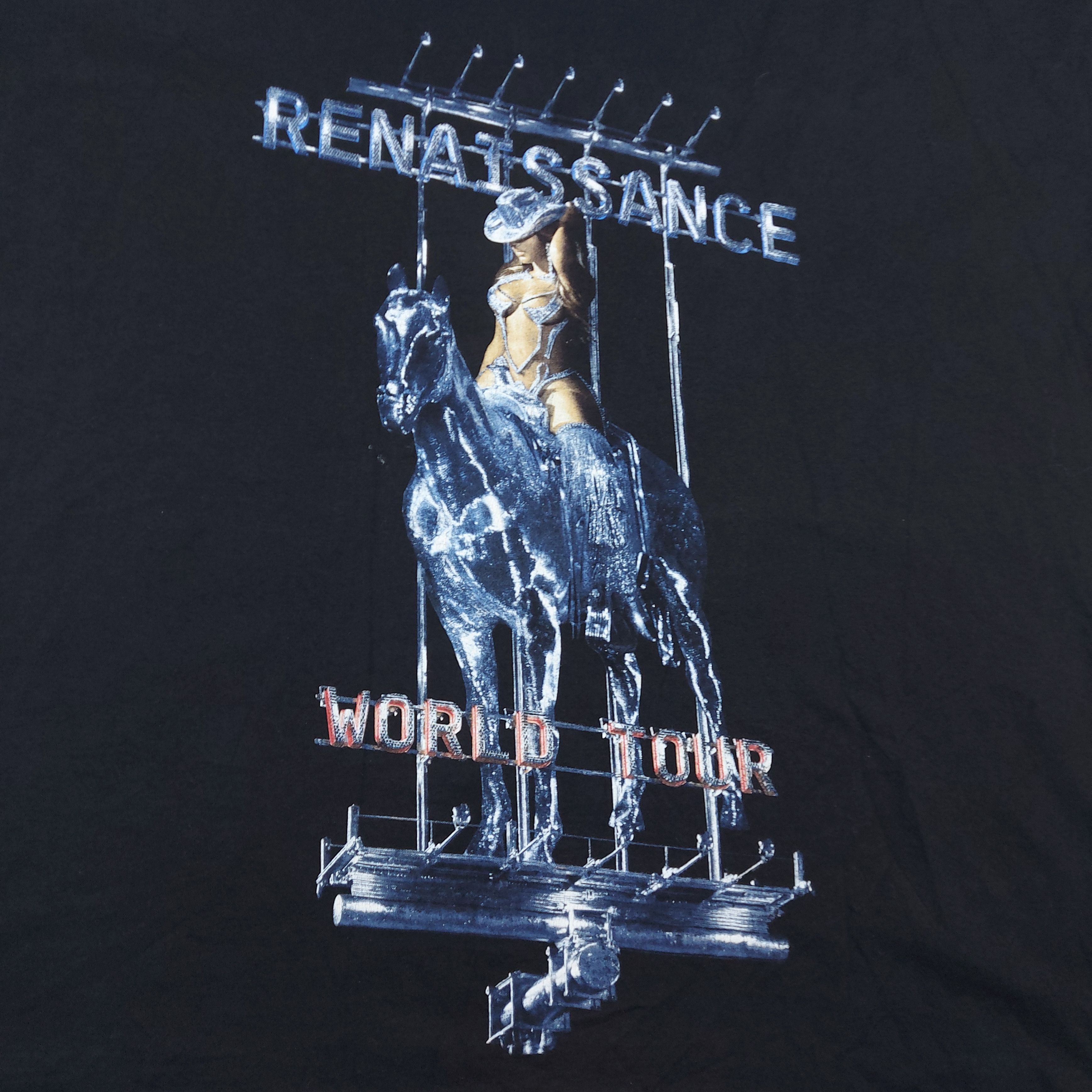 Beyonce Official 2023 Beyoncé Renaissance World Tour TEE Size US XXL / EU 58 / 5 - 4 Thumbnail