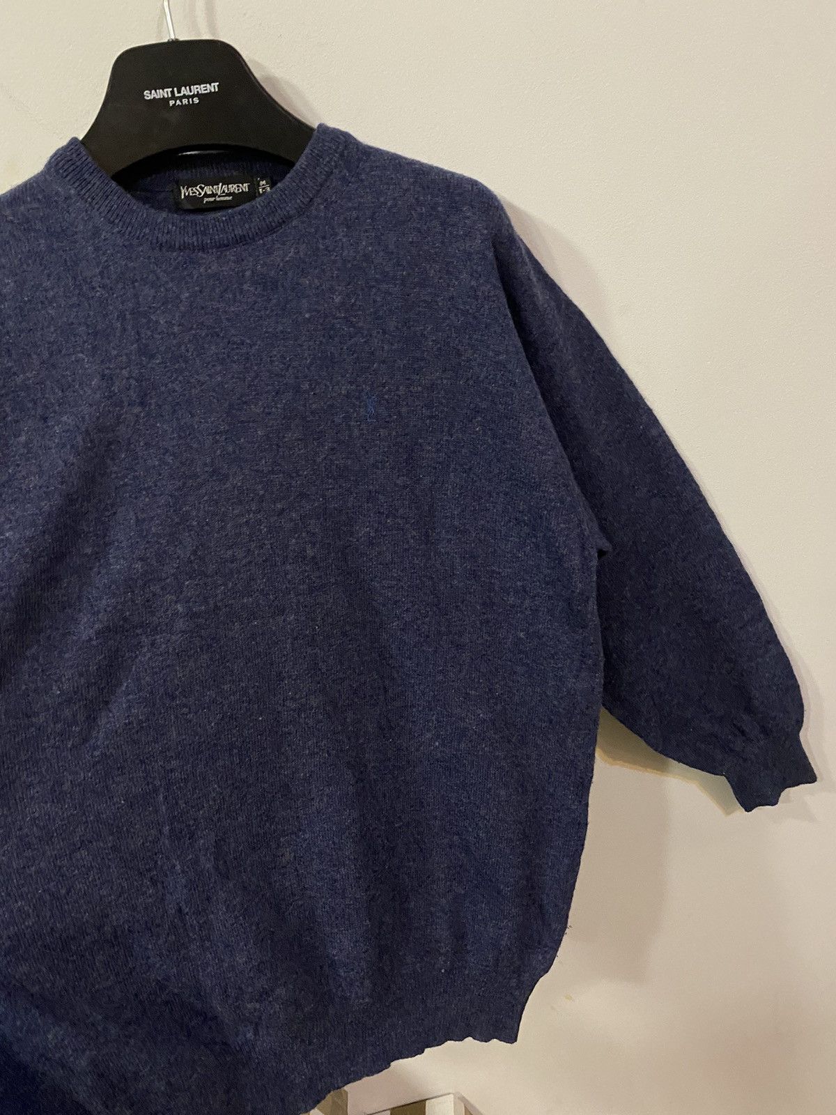 Yves Saint Laurent 90s Super Soft YSL Sweater Wool YSL Sweatshirt Size US M / EU 48-50 / 2 - 12 Thumbnail