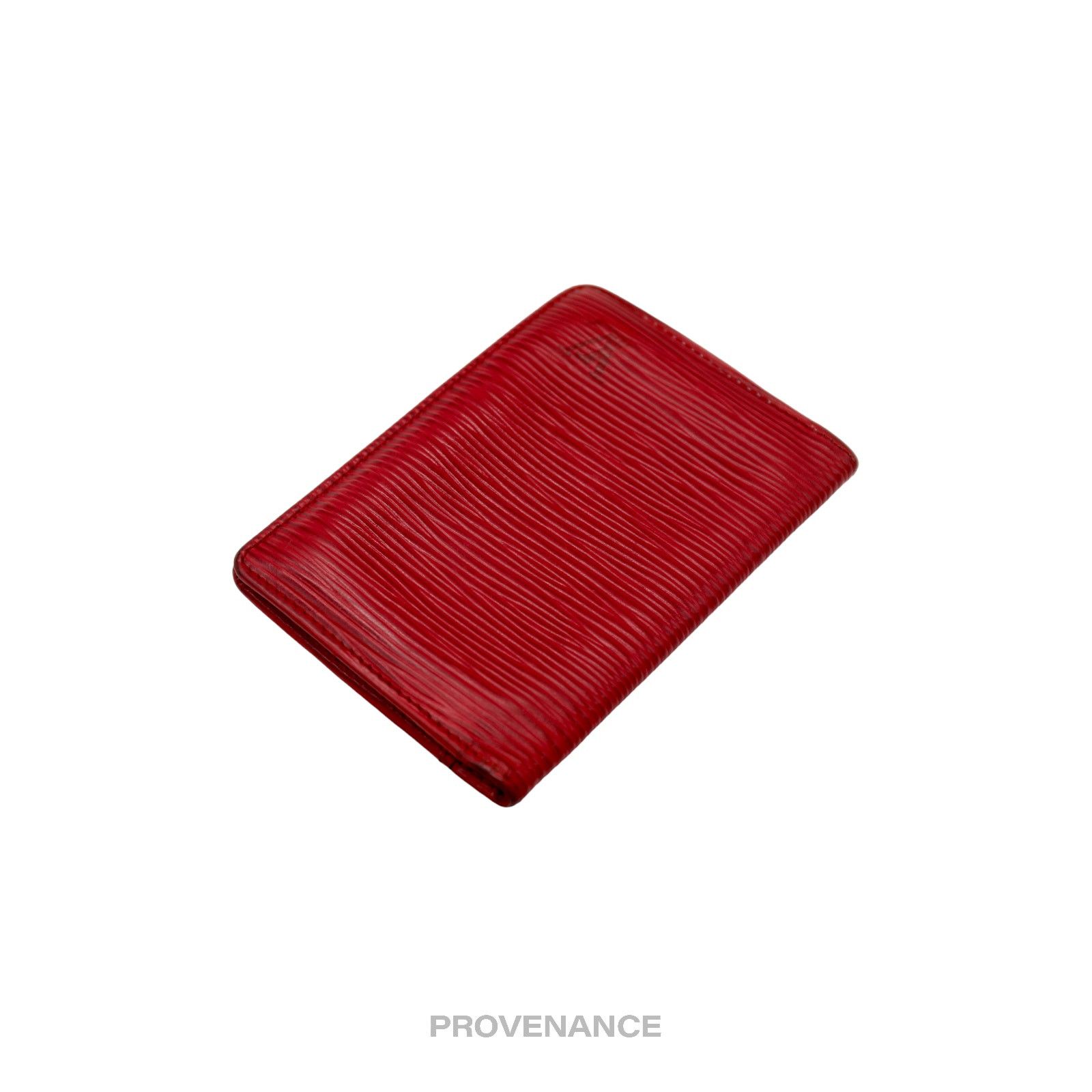 Louis Vuitton 🔴 Louis Vuitton Pocket Organizer - Red Epi Leather Size ONE SIZE - 6 Thumbnail