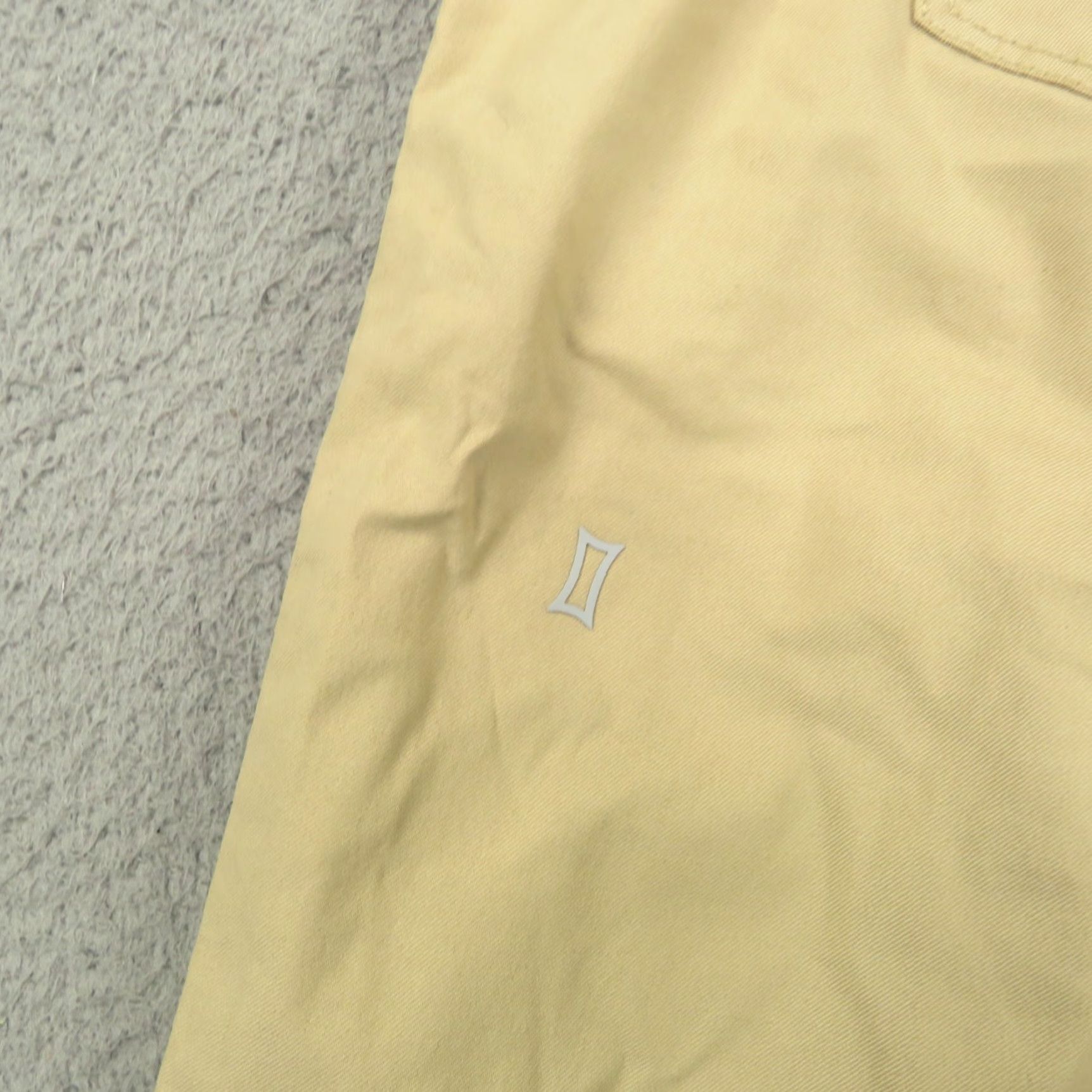 Vintage Kit and Ace Pants Men 38x32 Khaki Lightweight Straight Chino 5-Pocket Flat Front Regular Inseam 32" Casual Business Travel City Modern Size US 38 / EU 54 - 4 Thumbnail