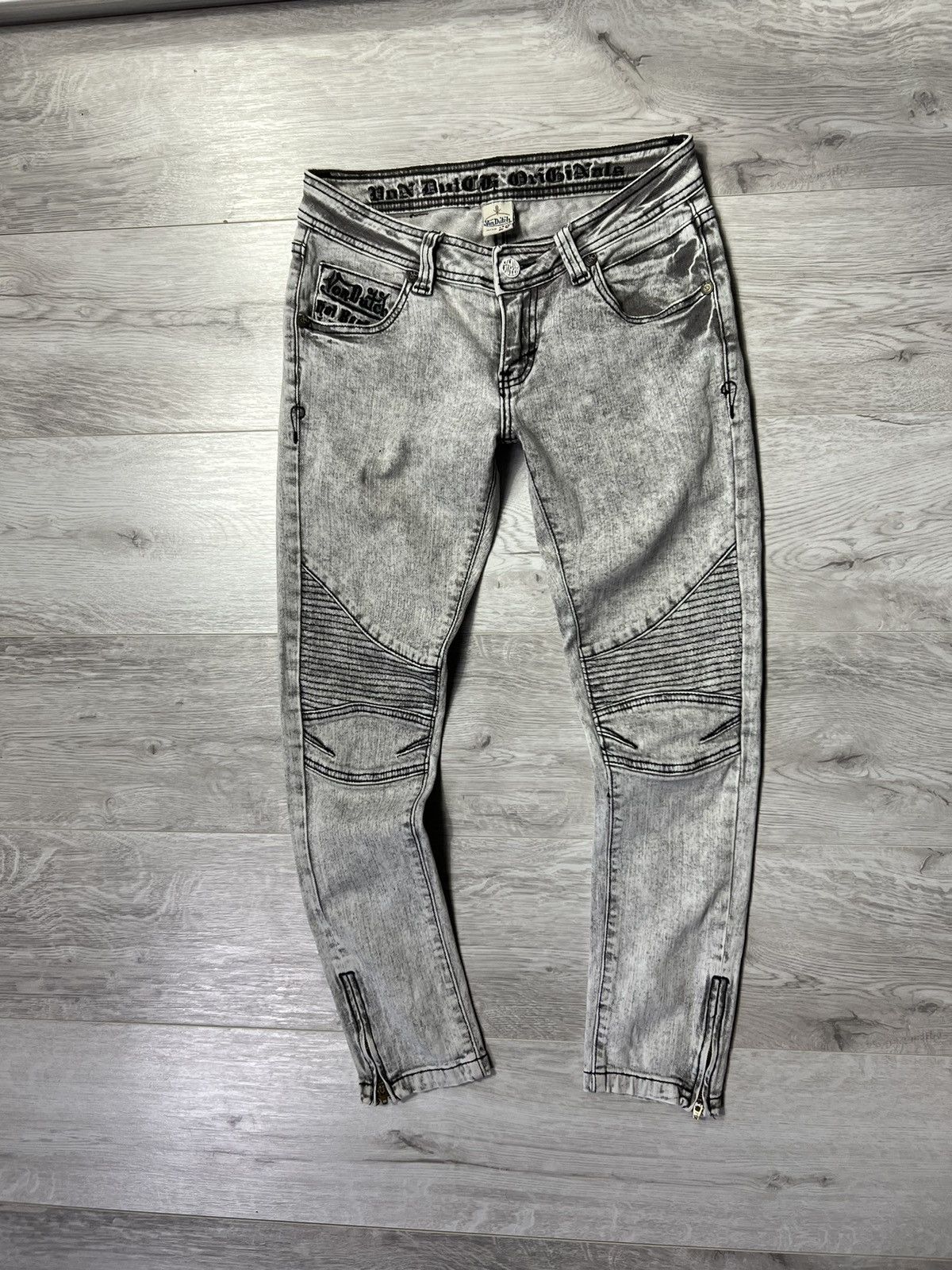 Japanese Brand × Vintage × Von Dutch Vintage Von Dutch Slim Fit Jeans Women’s Denim Pants Size 28" / US 6 / IT 42 - 1 Thumbnail