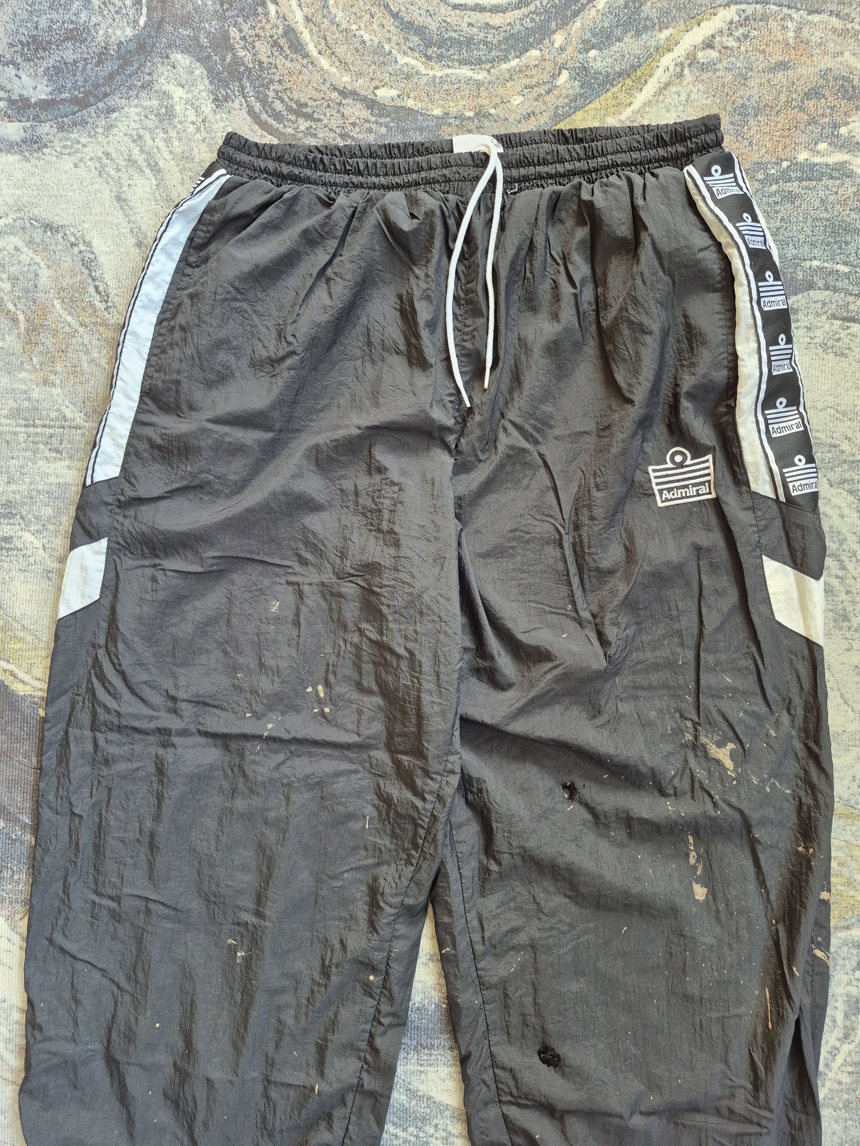 Vintage 🔥 Vintage Style Admiral Side Tape Track Pants Size US 30 / EU 46 - 2 Thumbnail