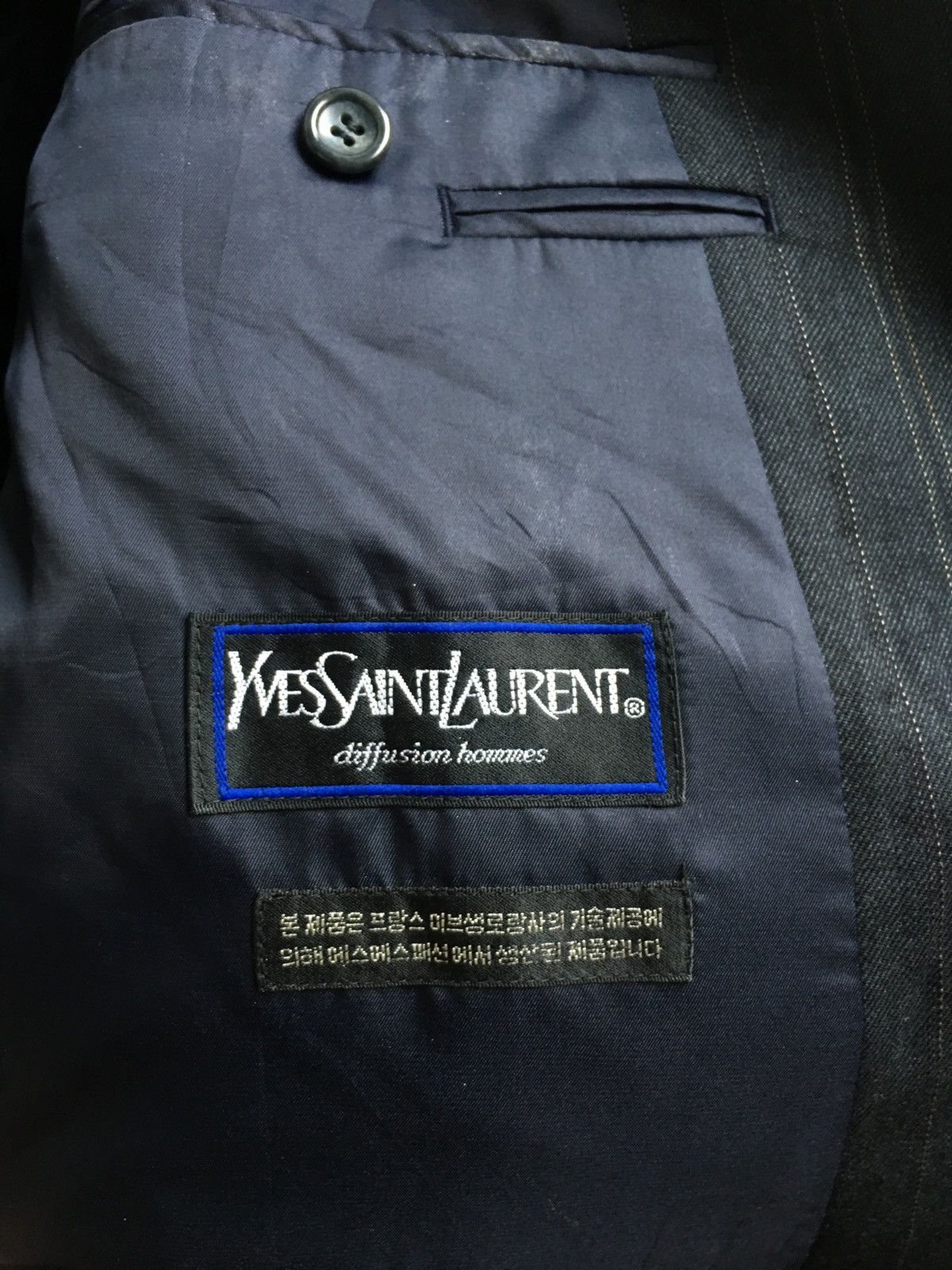 Saint Laurent Paris Yves Saint Laurent Blazer Size US L / EU 52-54 / 3 - 5 Thumbnail