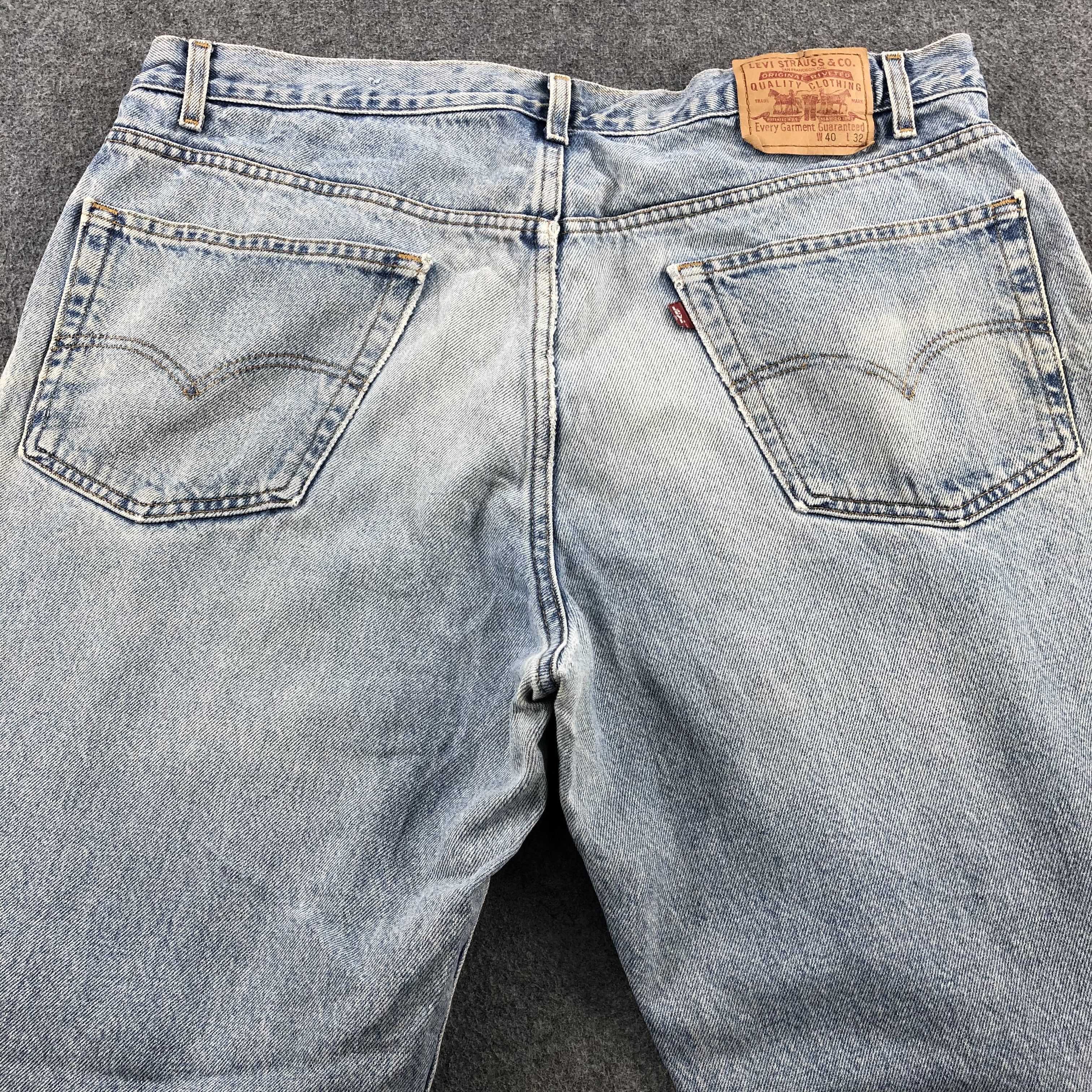 Levi's × Vintage Vintage 90s Light Wash Levis 901 Jeans-JM1979 Size US 41 - 5 Thumbnail