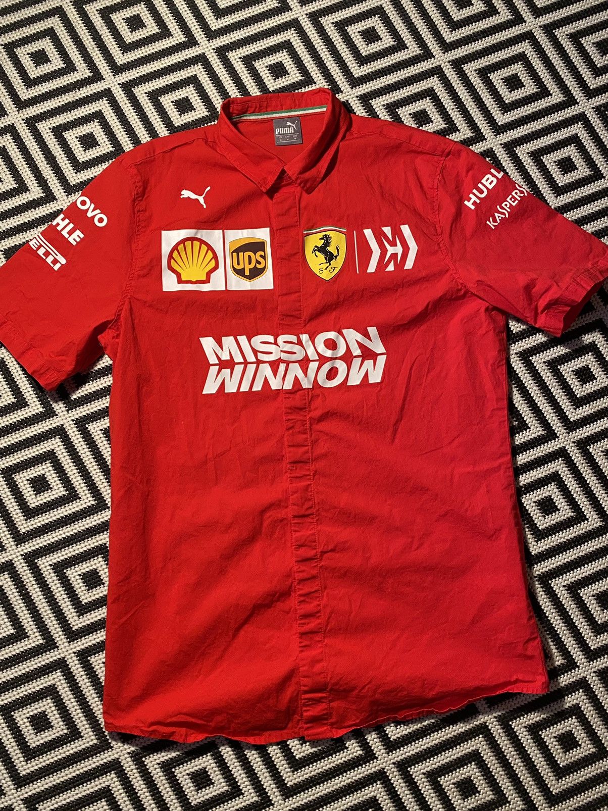 Ferrari × Puma F1 Scuderia Ferrari Team Shirt 2019 Puma Size US M / EU 48-50 / 2 - 1 Thumbnail