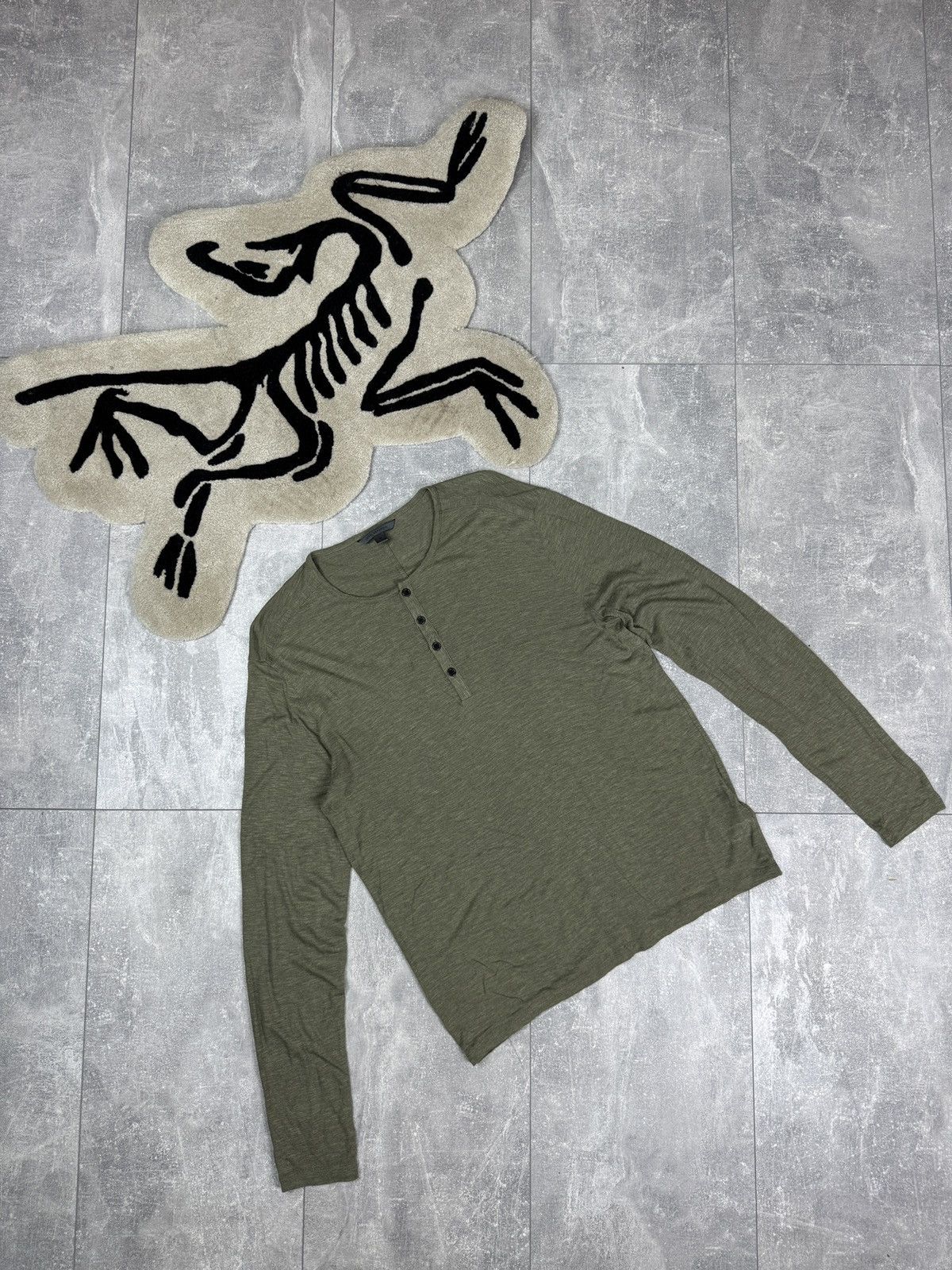John Varvatos Mens Vintage John Varvatos longsleeve T-shirt modal lana Size US M / EU 48-50 / 2 - 1 Thumbnail