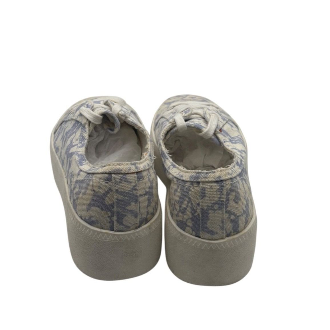 Other Open Edit Landyn Women's Printed Platform Sneaker, Blue Marb Size US 9.5 / IT 39.5 - 5 Thumbnail
