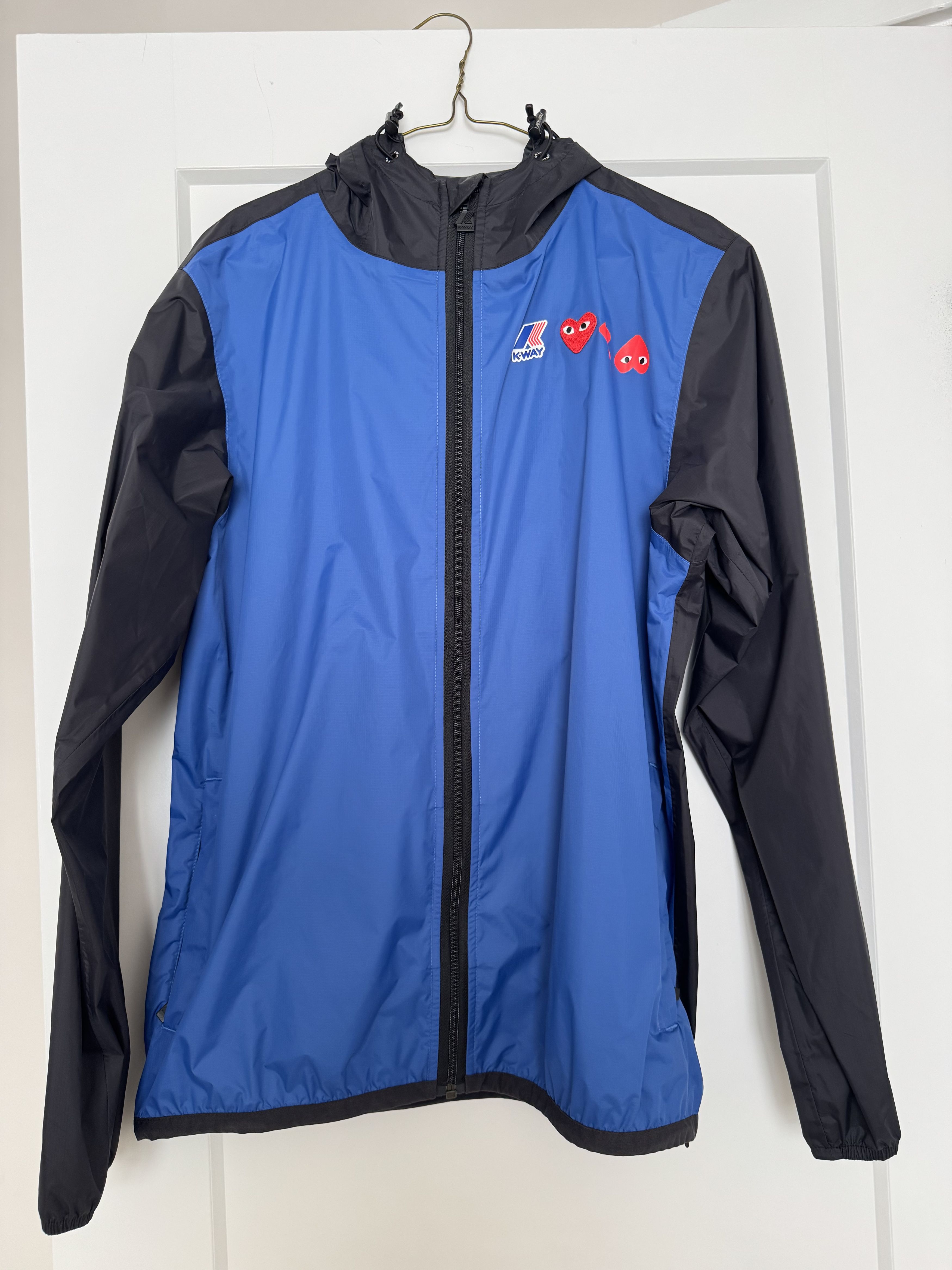 Comme des Garcons PLAY PLAY COMME DES GARÇONS K-Way Zip Jacket Blue/Black M Size US M / EU 48-50 / 2 - 1 Thumbnail